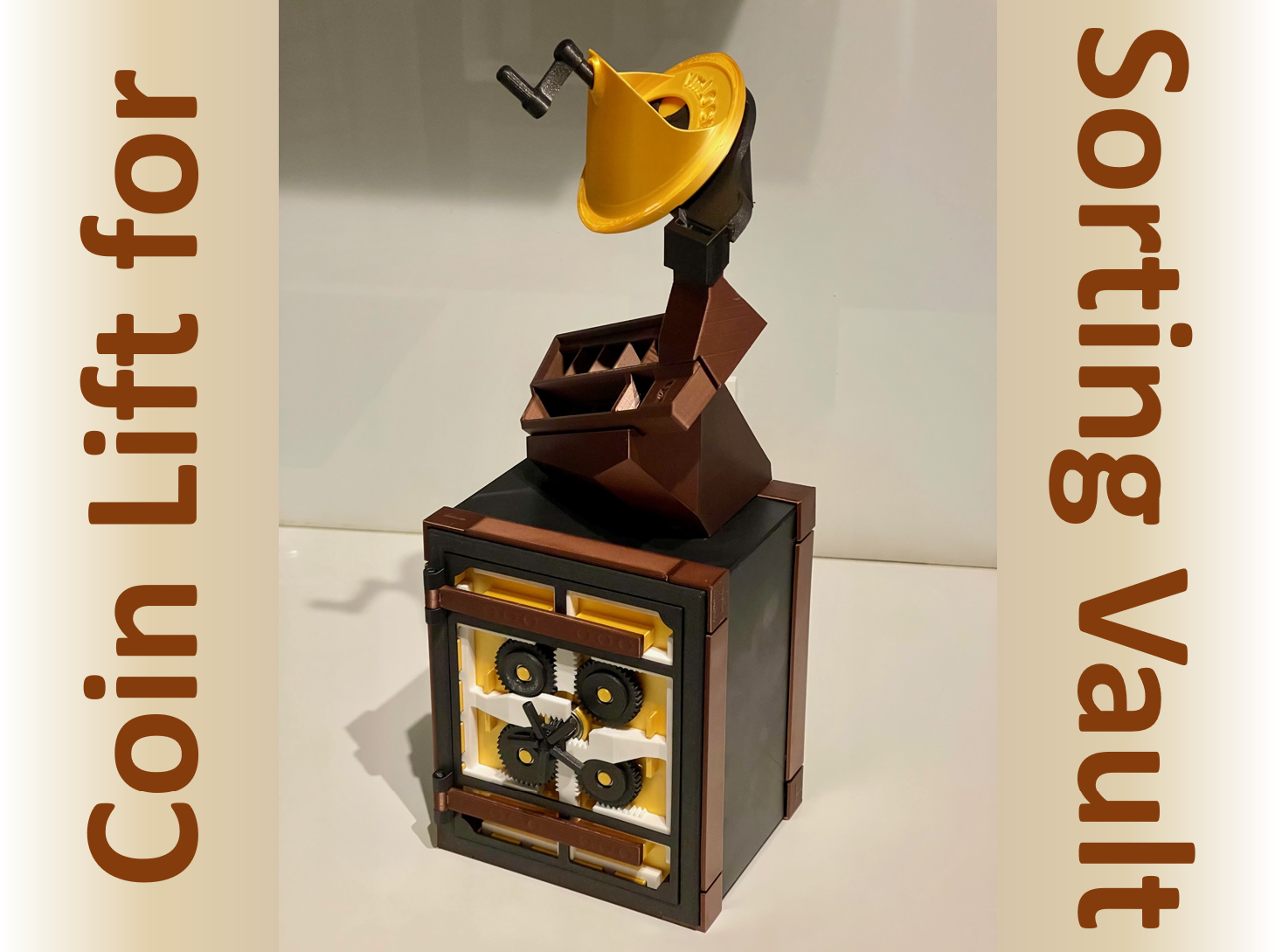 Coin Lift for Coin Sorting Vault