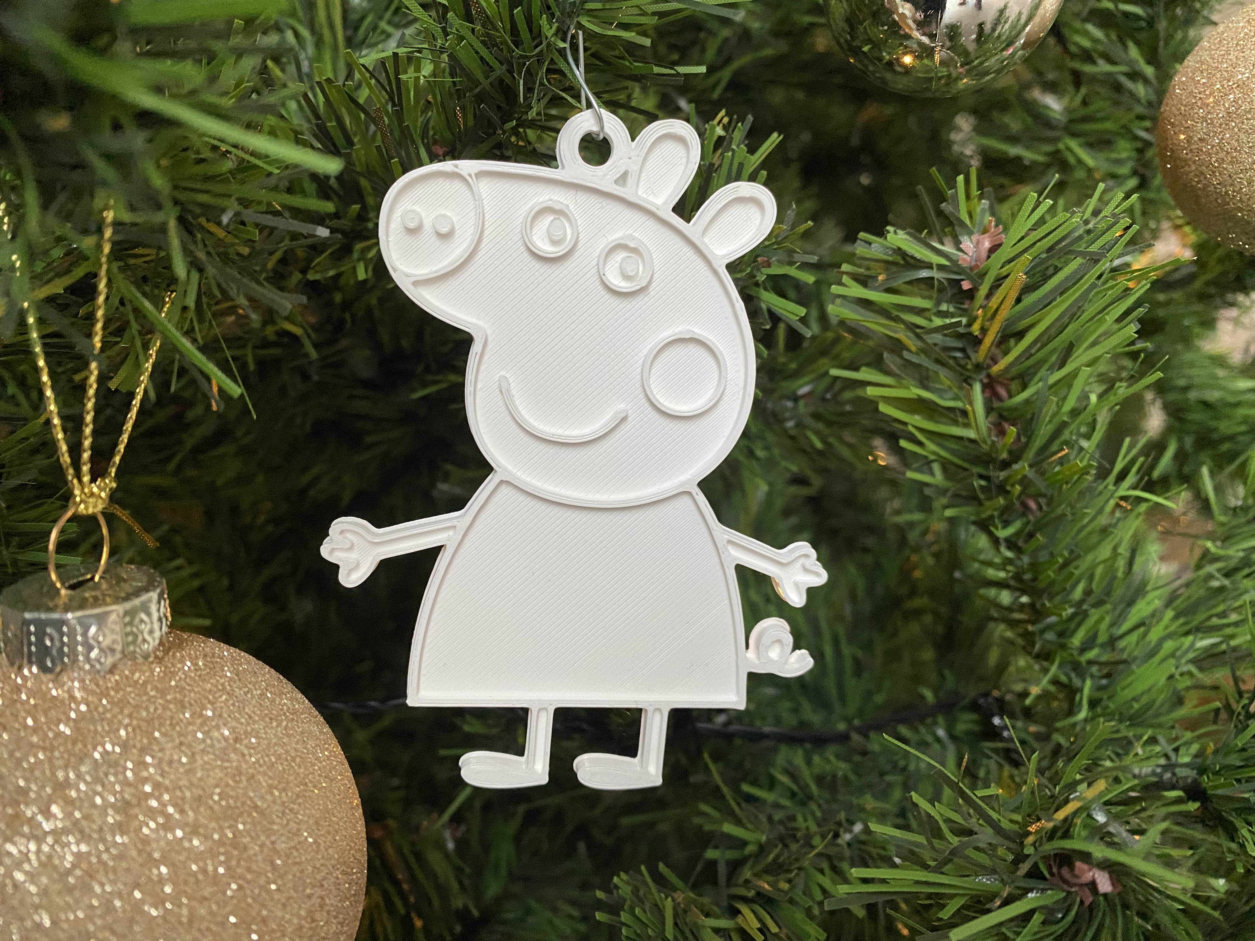 Peppa Pig Christmas Tree Ornament