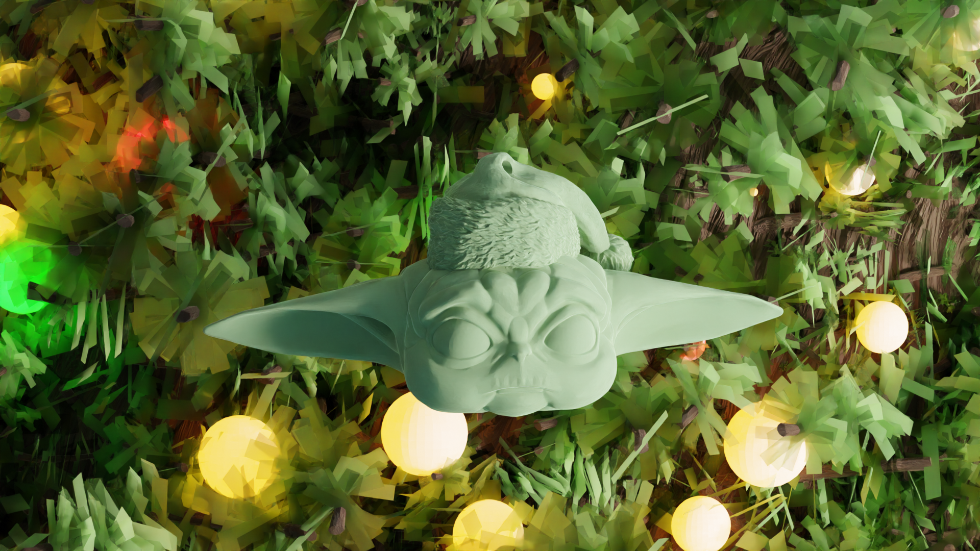 Grogu (Baby Yoda) Star Wars - Christmas Ornament