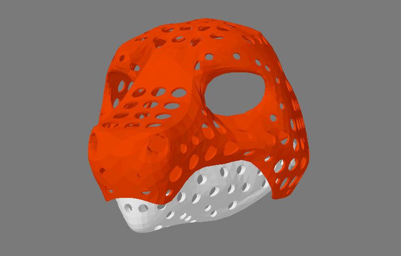 Puppet-head base - version 91 - toon dragon