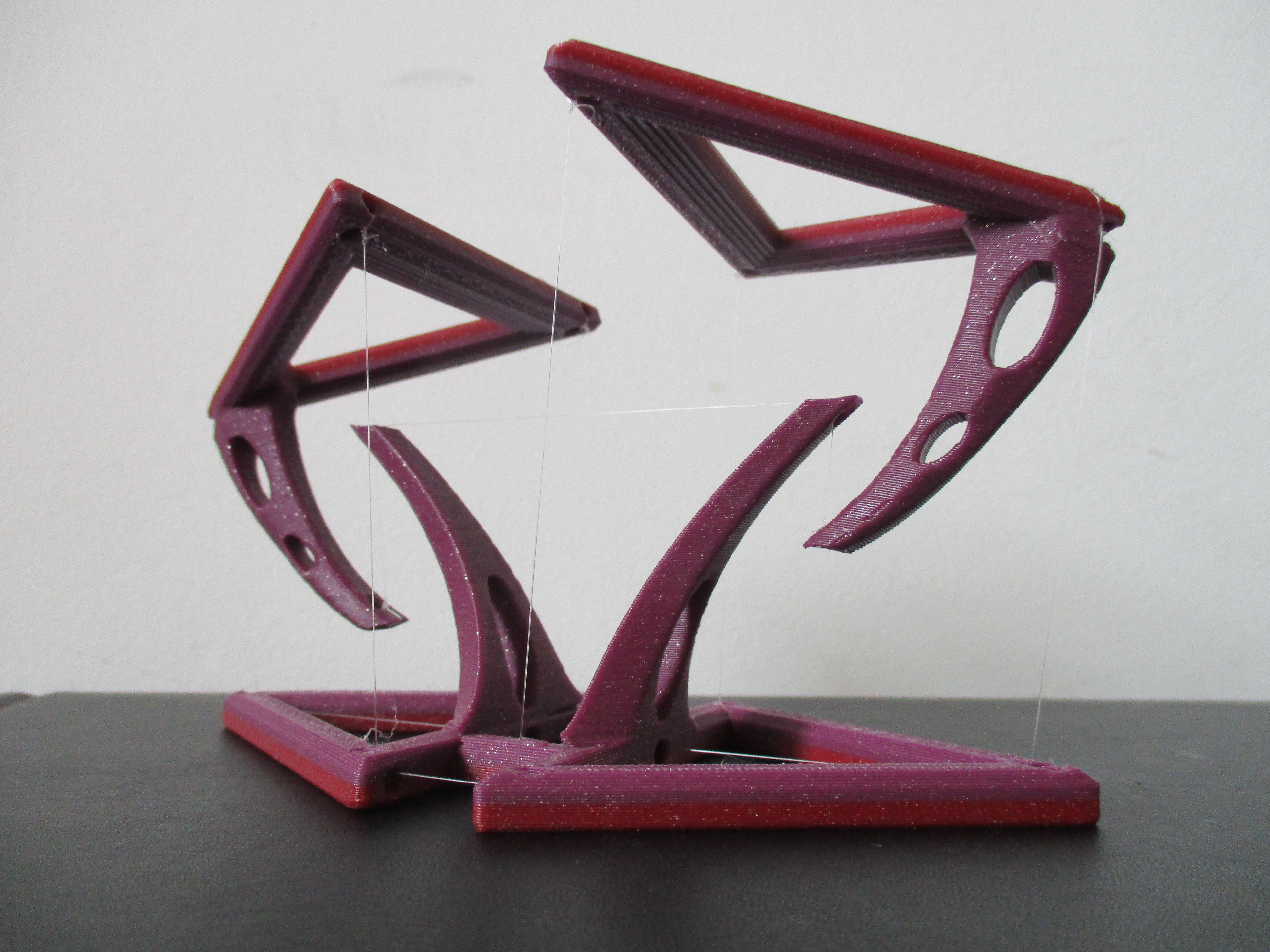 Dual Tensegrity - Connected Structures