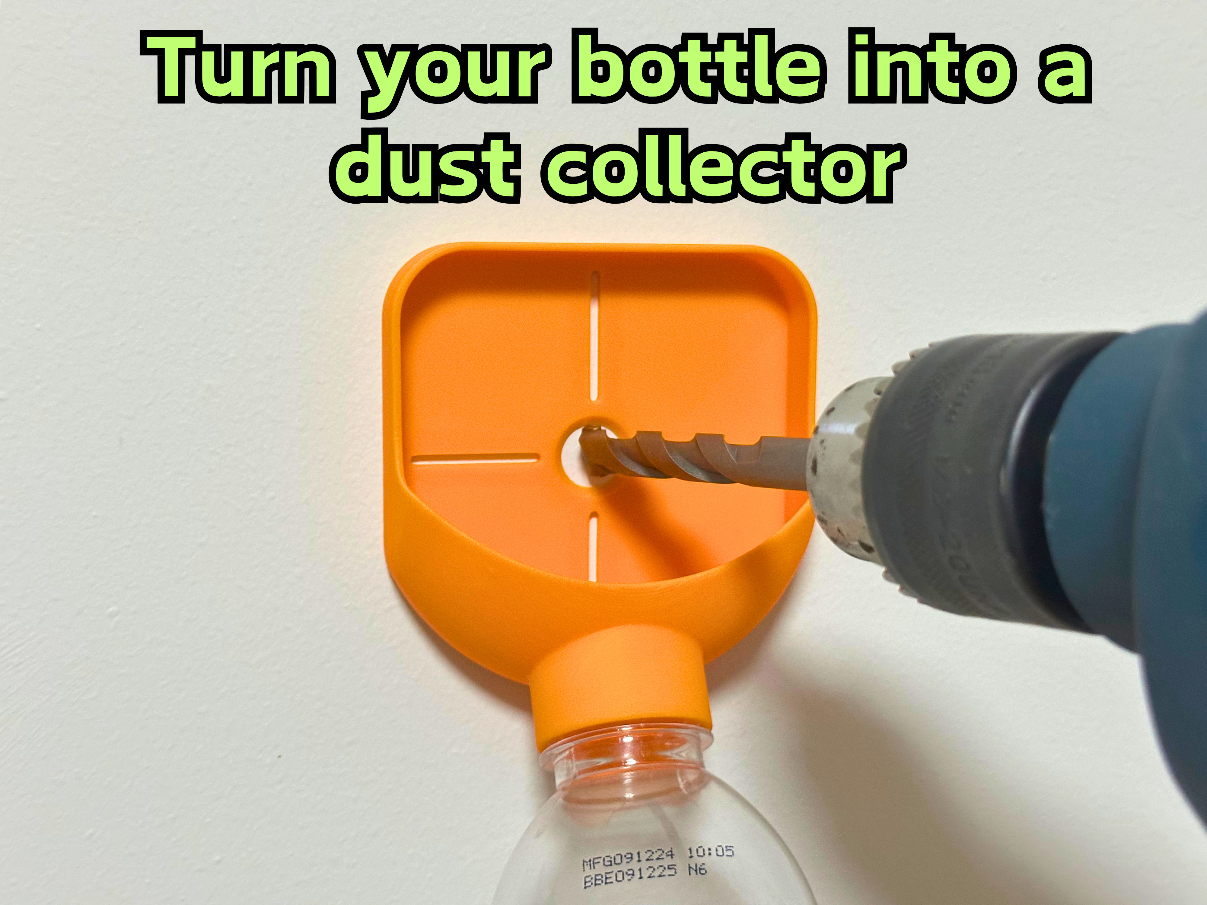 Drill Dust Collector and Guide - Plus Edition