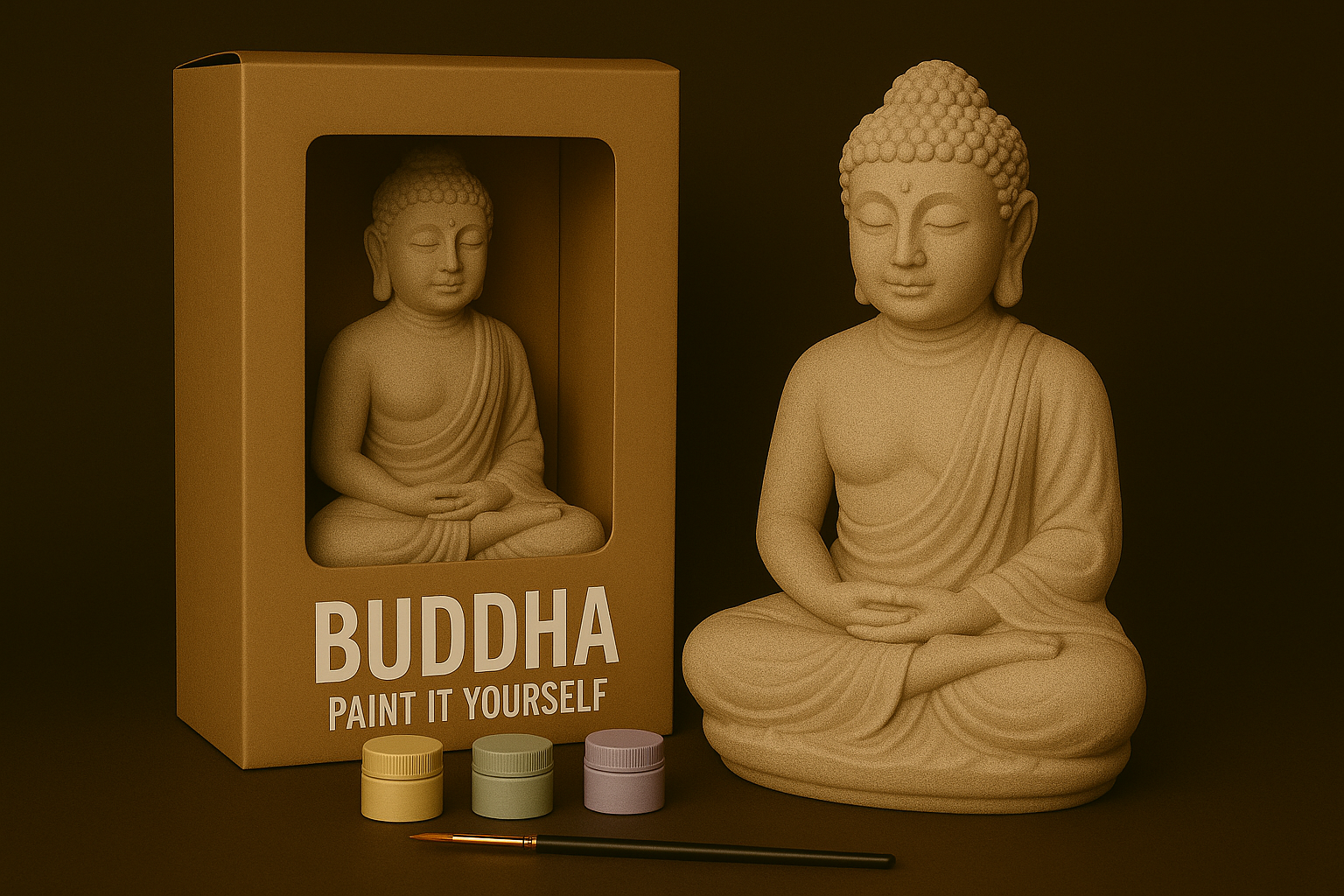 Buddha β Paint-It-Yourself