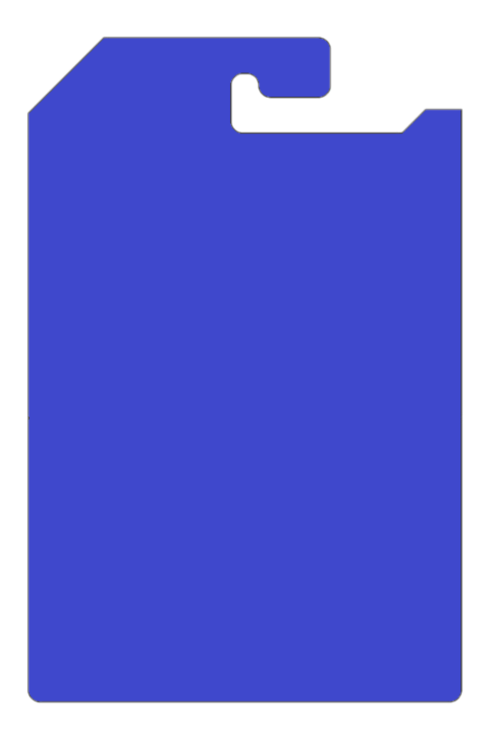 Hot Wheels Retail Display Package Template