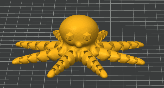 Articulated Cute Mini Octopus