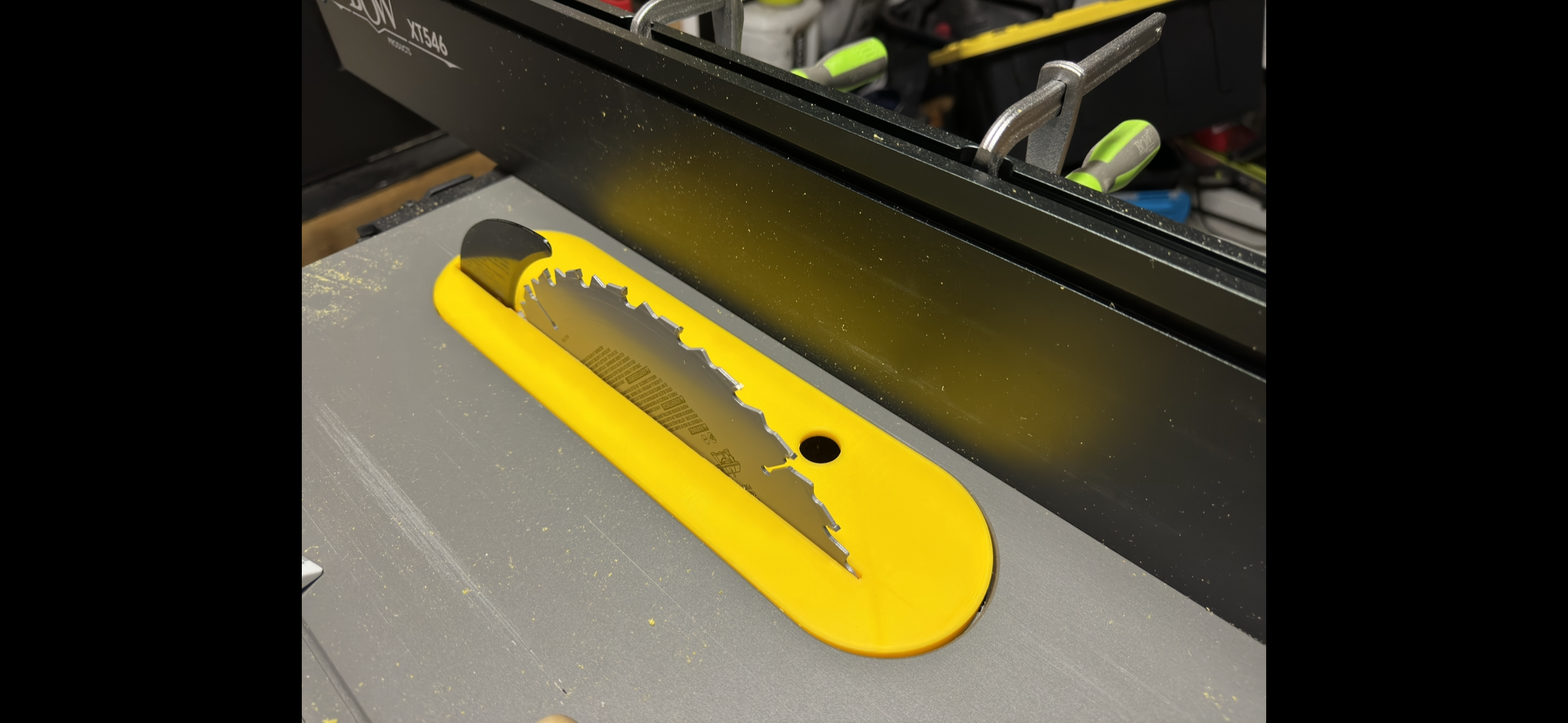 Dewalt 7491 Zero Clearance Table Saw Throat Plate - 7491RS - 7492QS