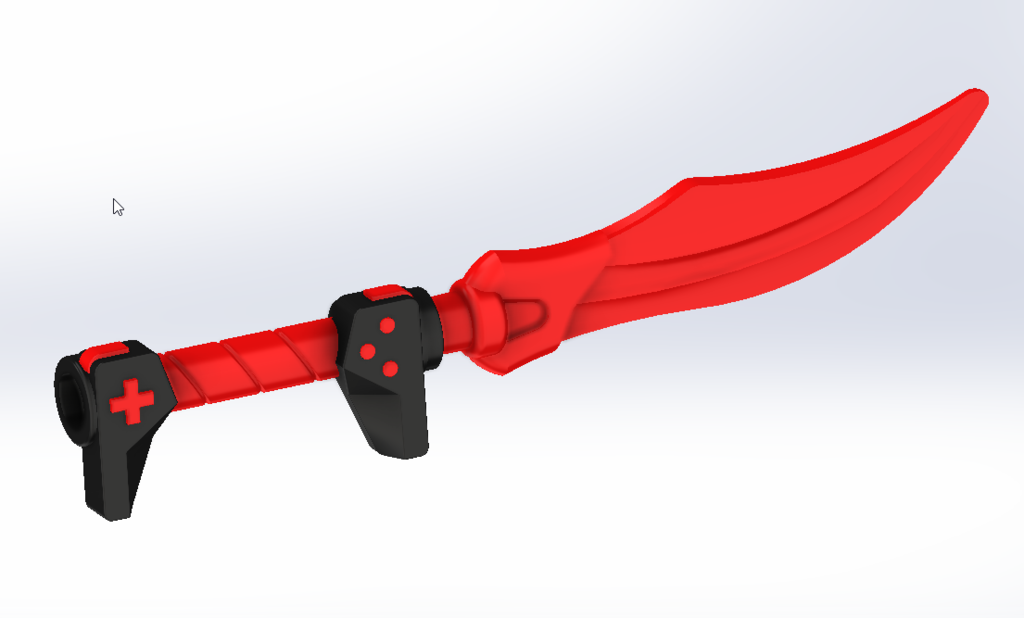 LEGO Ninjago inspired Game Controller Sword