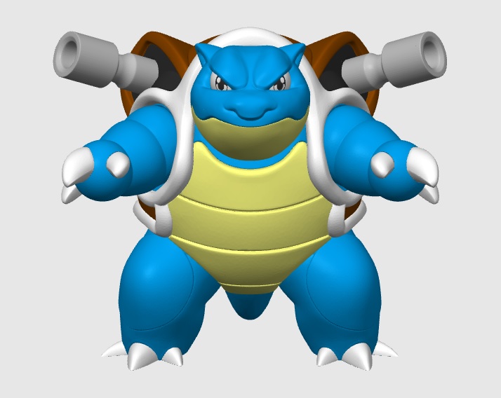 Blastoise - Pokemon - Multicolor