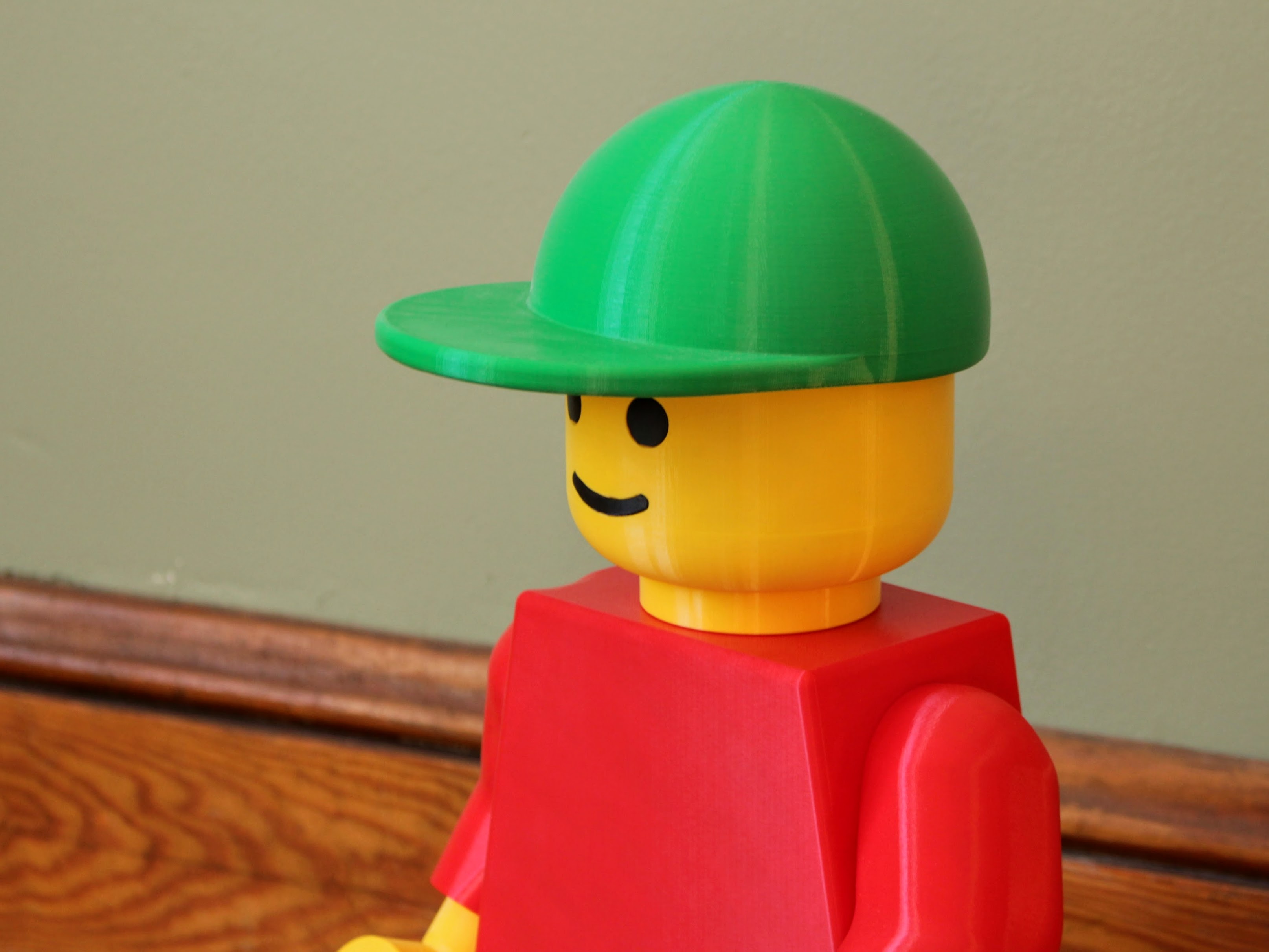 Mega Brick Baseball Hat (10:1 scale)