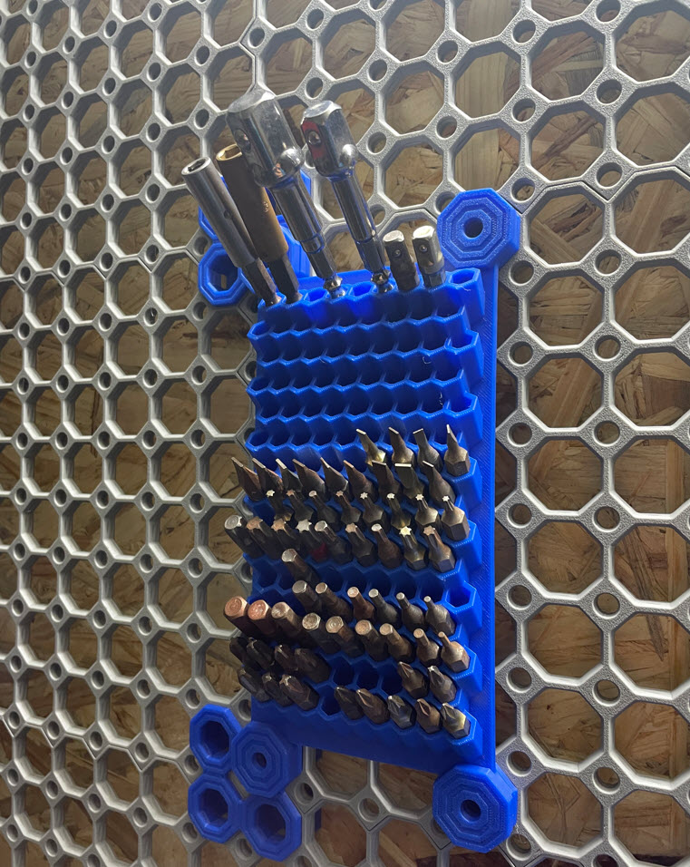 Multiboard - Hex Bit Holder REMIX 135-Bits
