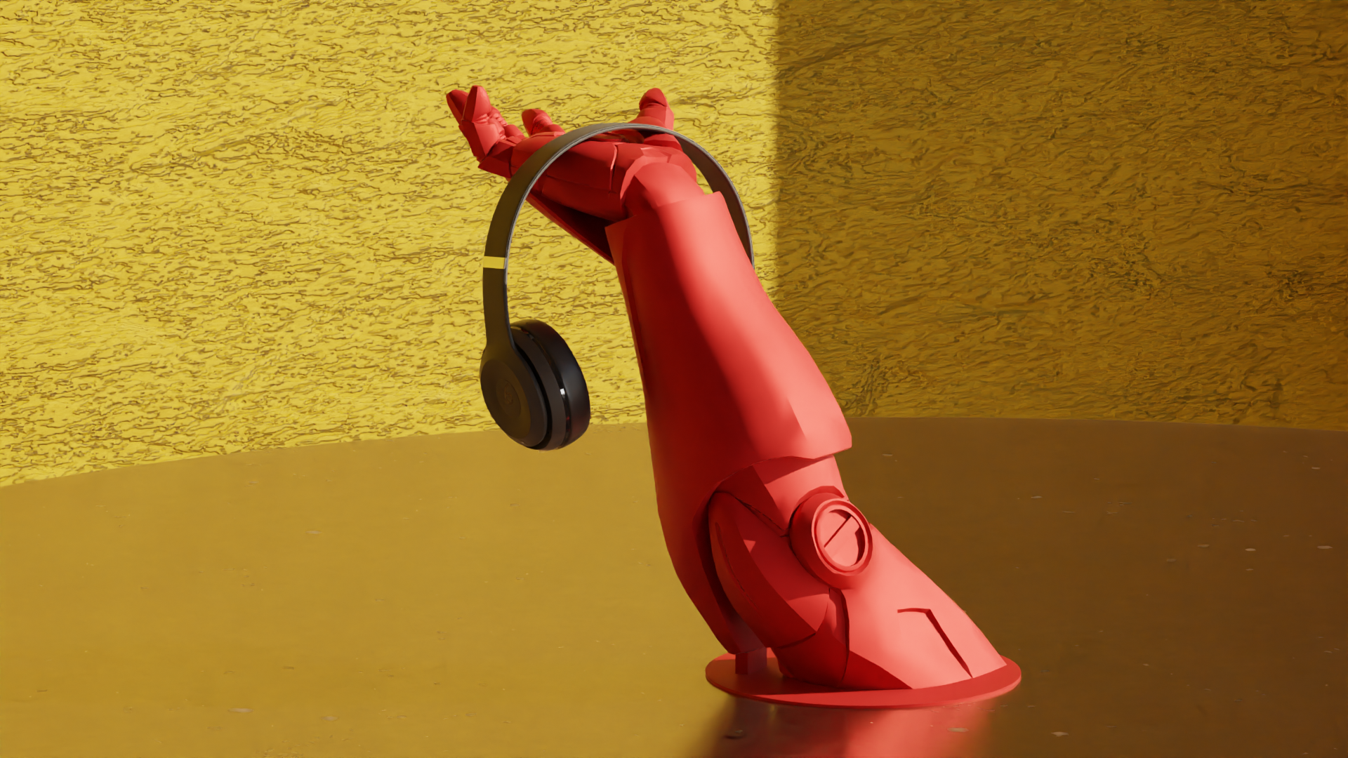 Iron Man Hand - Headphone Stand (Decoration)