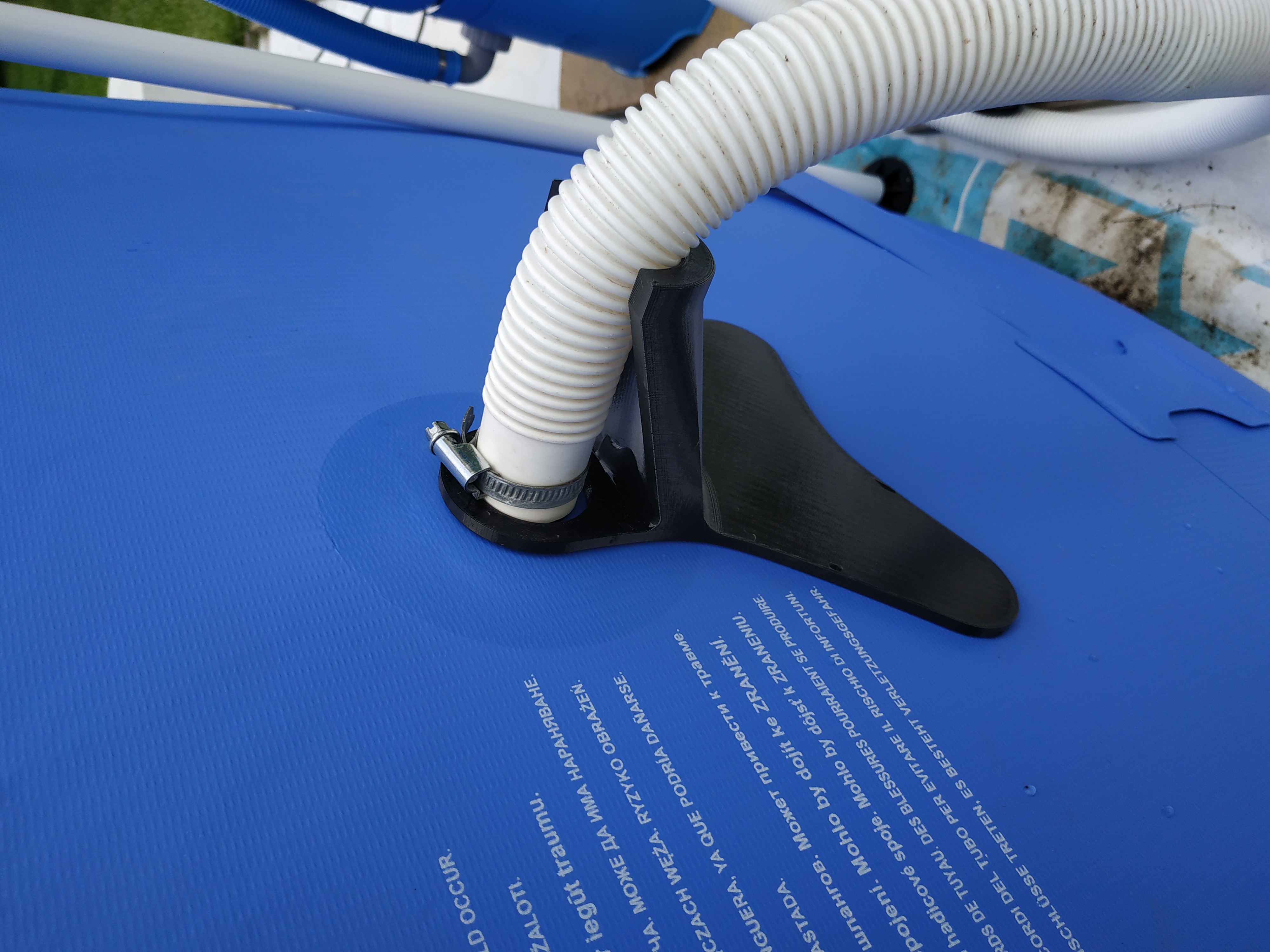 Pool hose holder for Intex, Marimex, Bestway pools