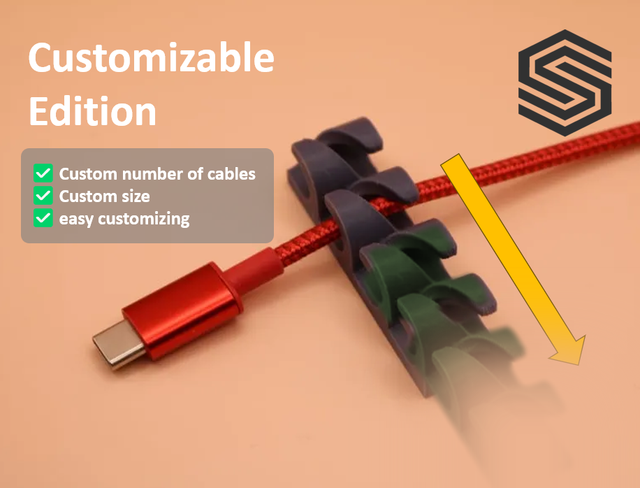 Cable Holder | Parametric