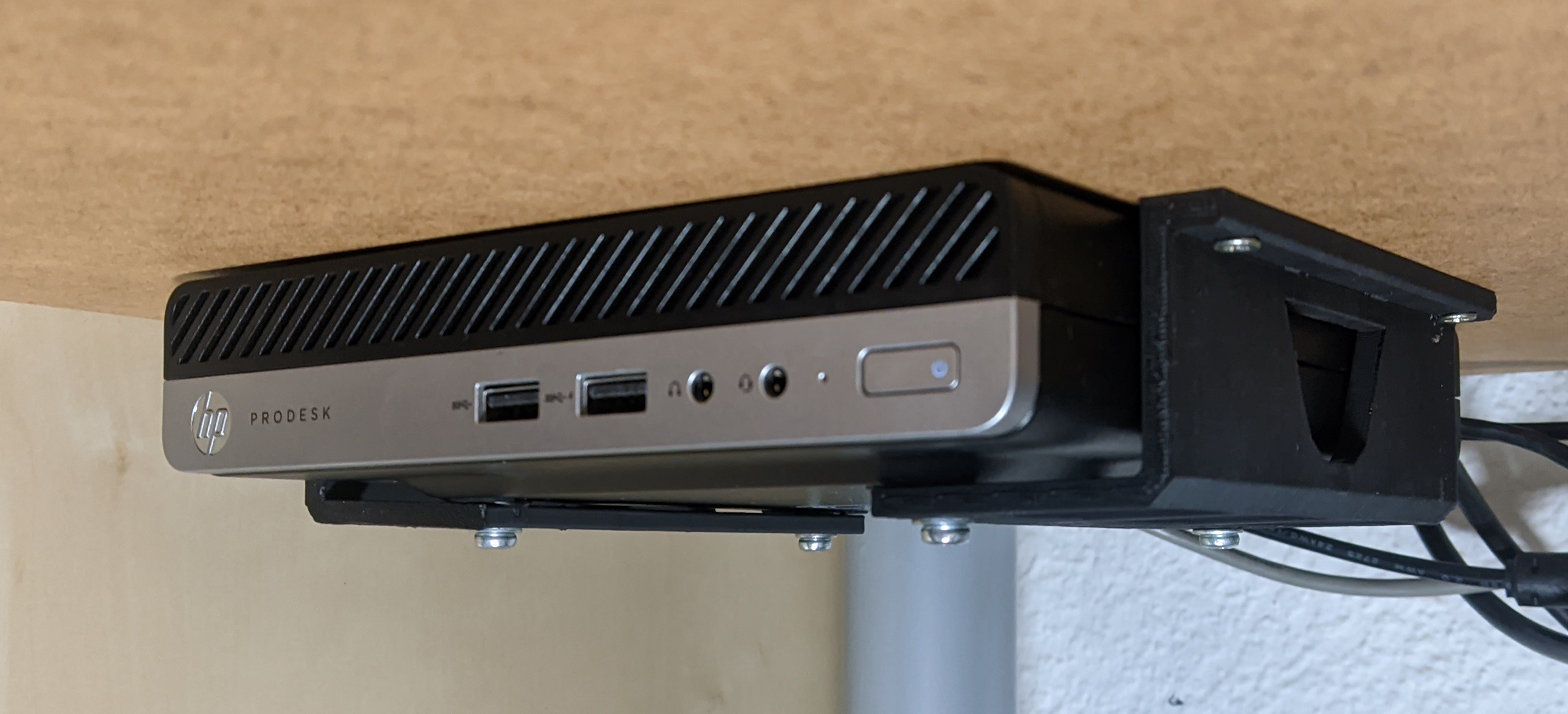 HP EliteDesk 800 under desk mount