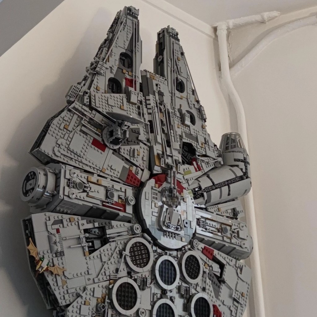 LEGO Millennium Falcon Wall Display