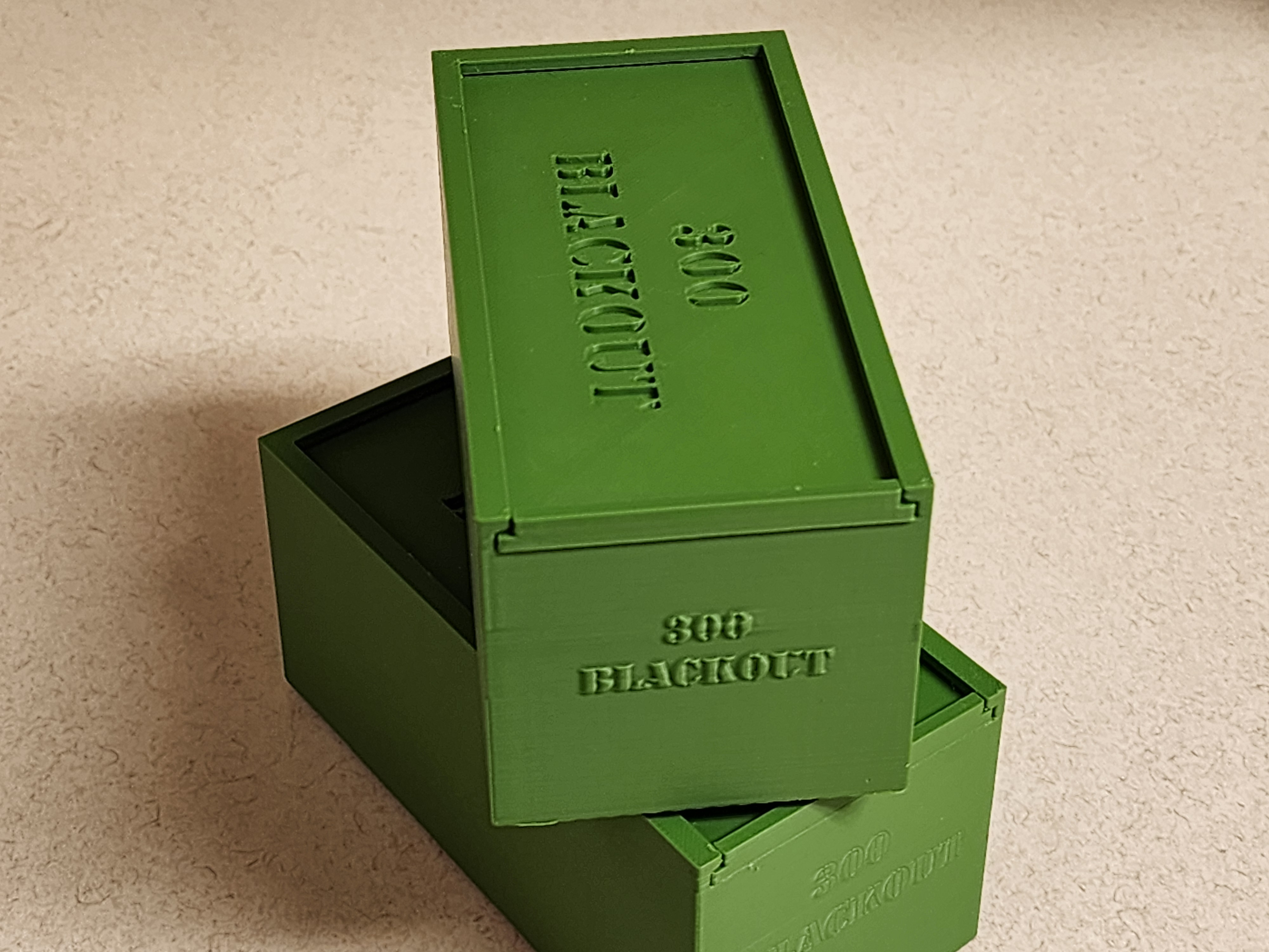 300 Blackout ammo box (stackable)