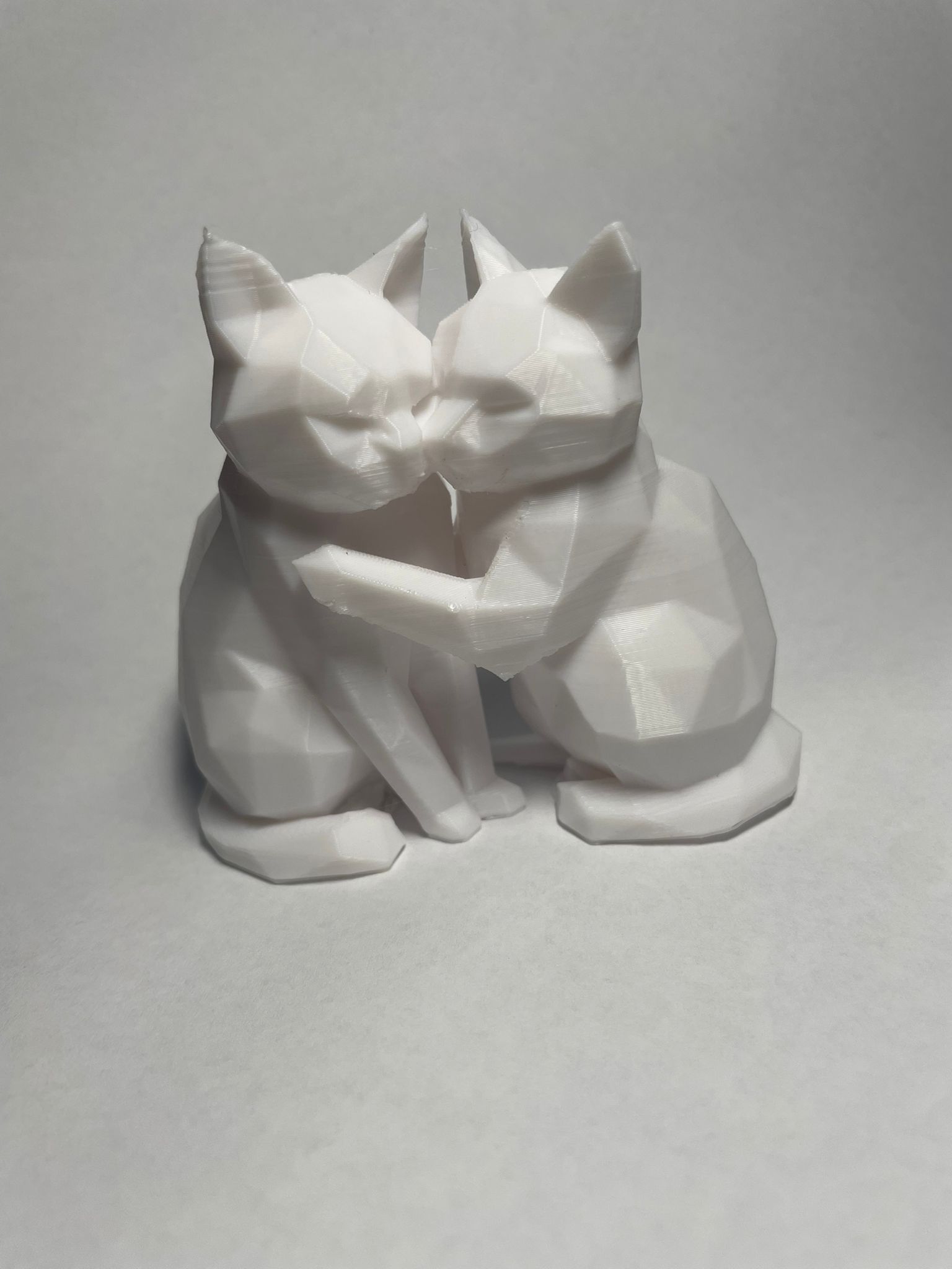 LOVE CATS LOW POLY