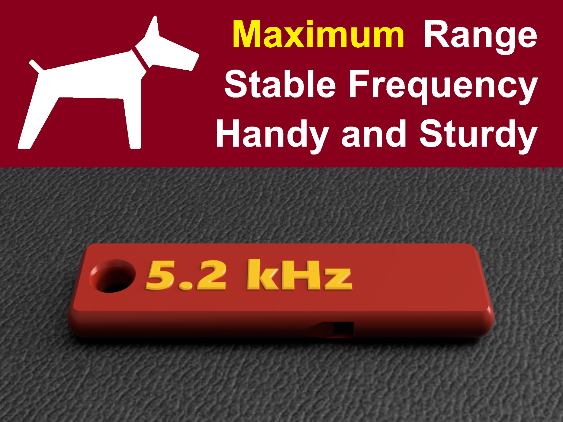 Long Range Dog Whistle 5.2 kHz