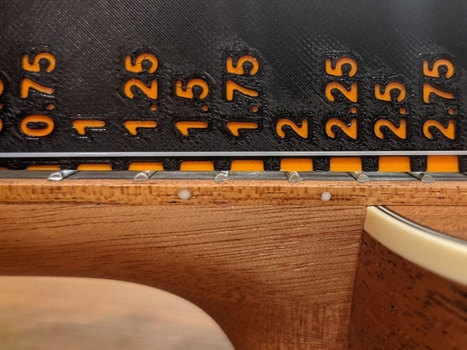 String Action Gauge / Ruler for Guitar or Ukulele