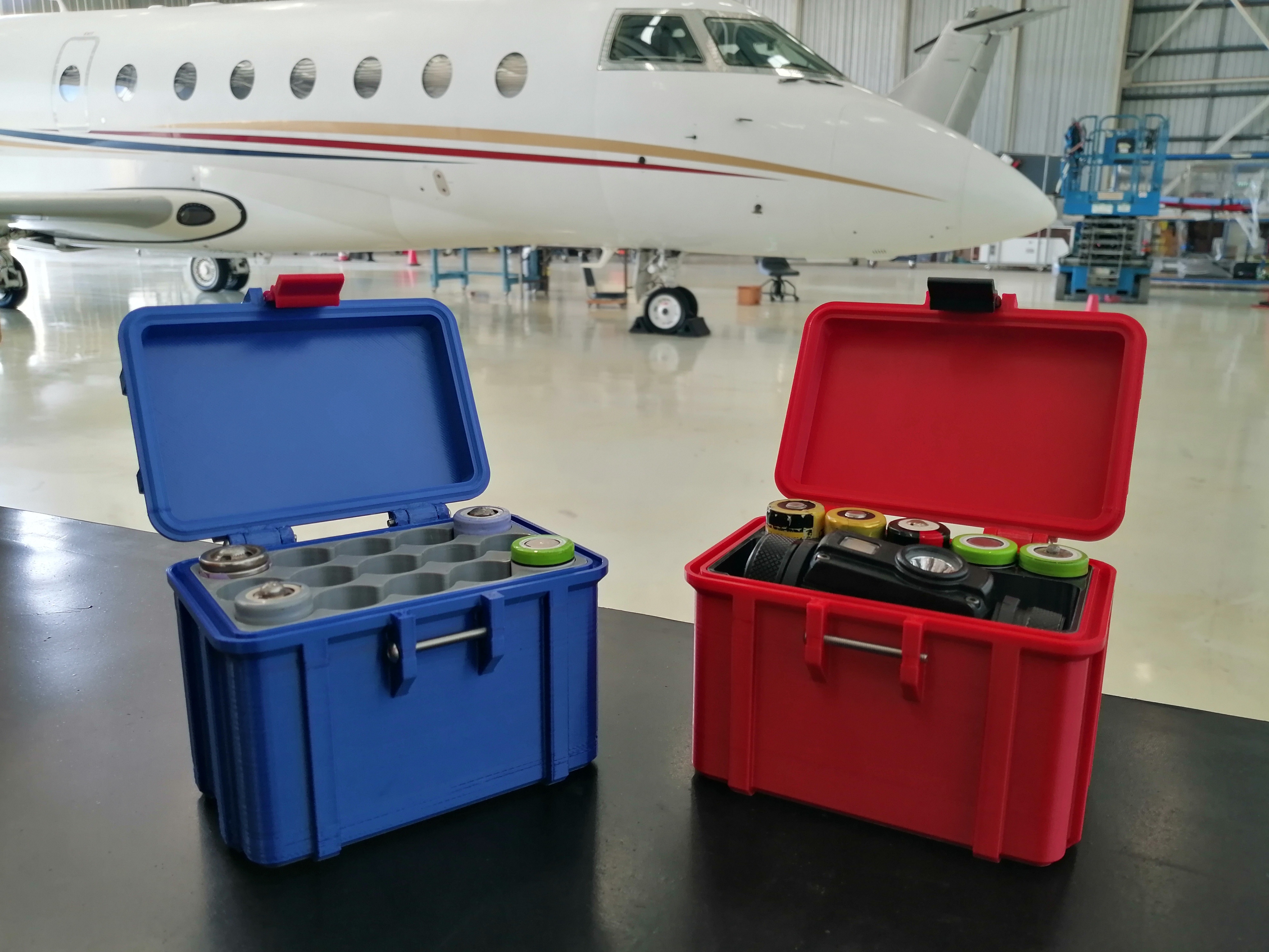18650 Battery Rugged Case