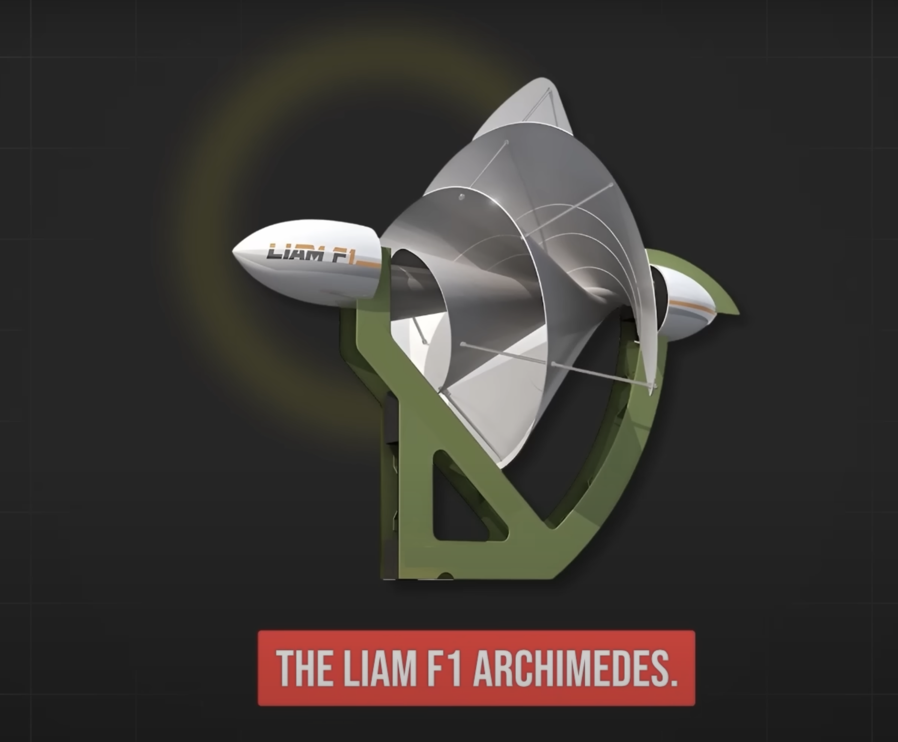 Liam F1 Wind Turbine | Fibonacci/Archimedes Golden Ratio
