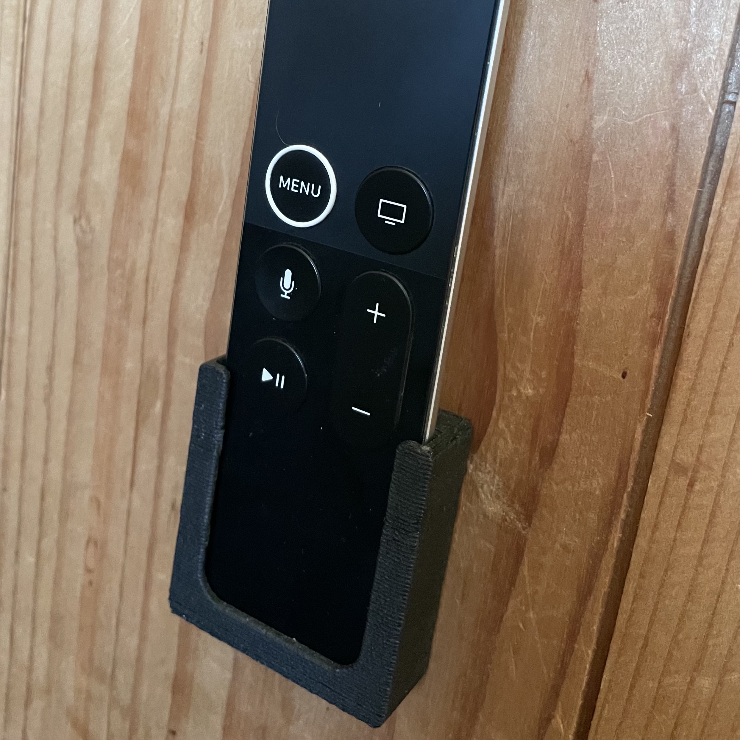 Apple TV remote holder