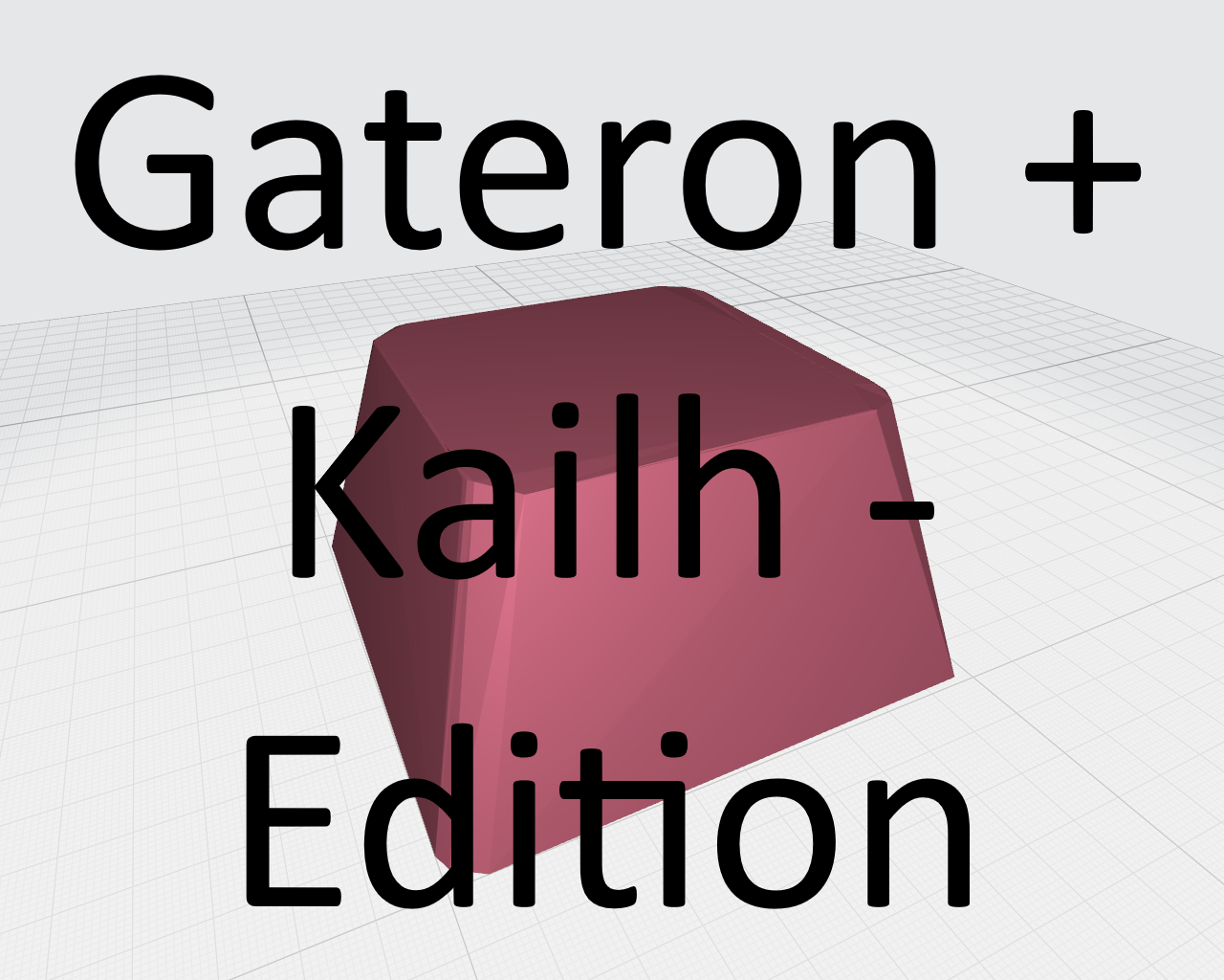 Simple Keycap for Gateron / Kailh switches