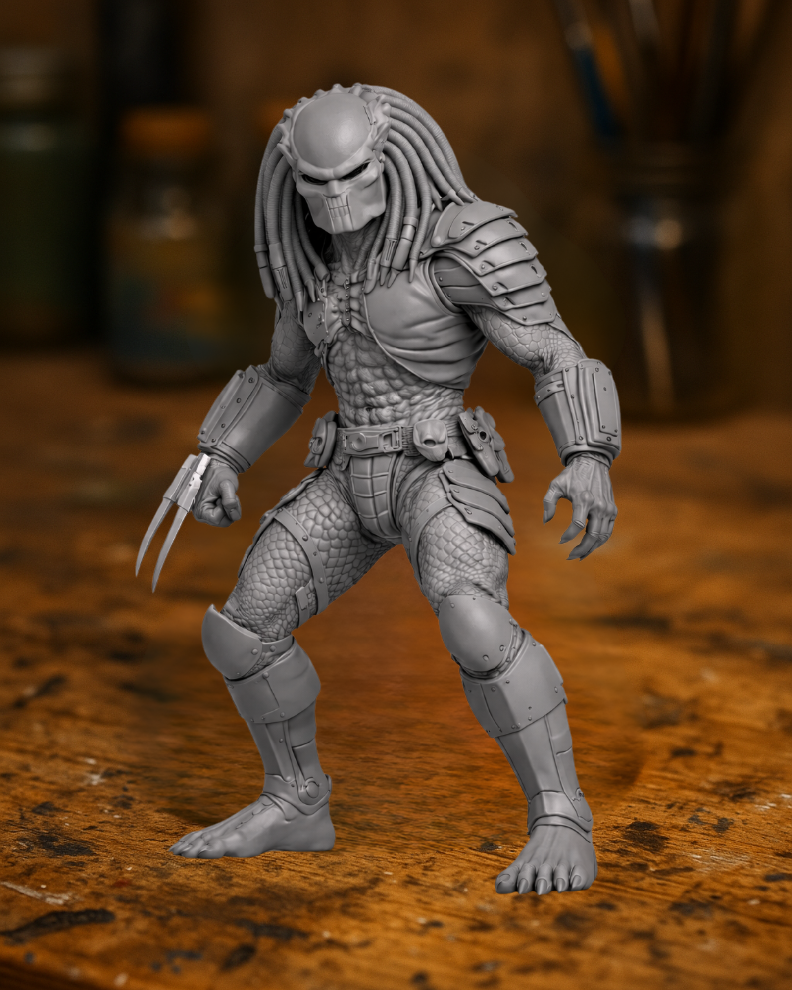 Predator Yautja Hunter β Sci-Fi Alien Warrior