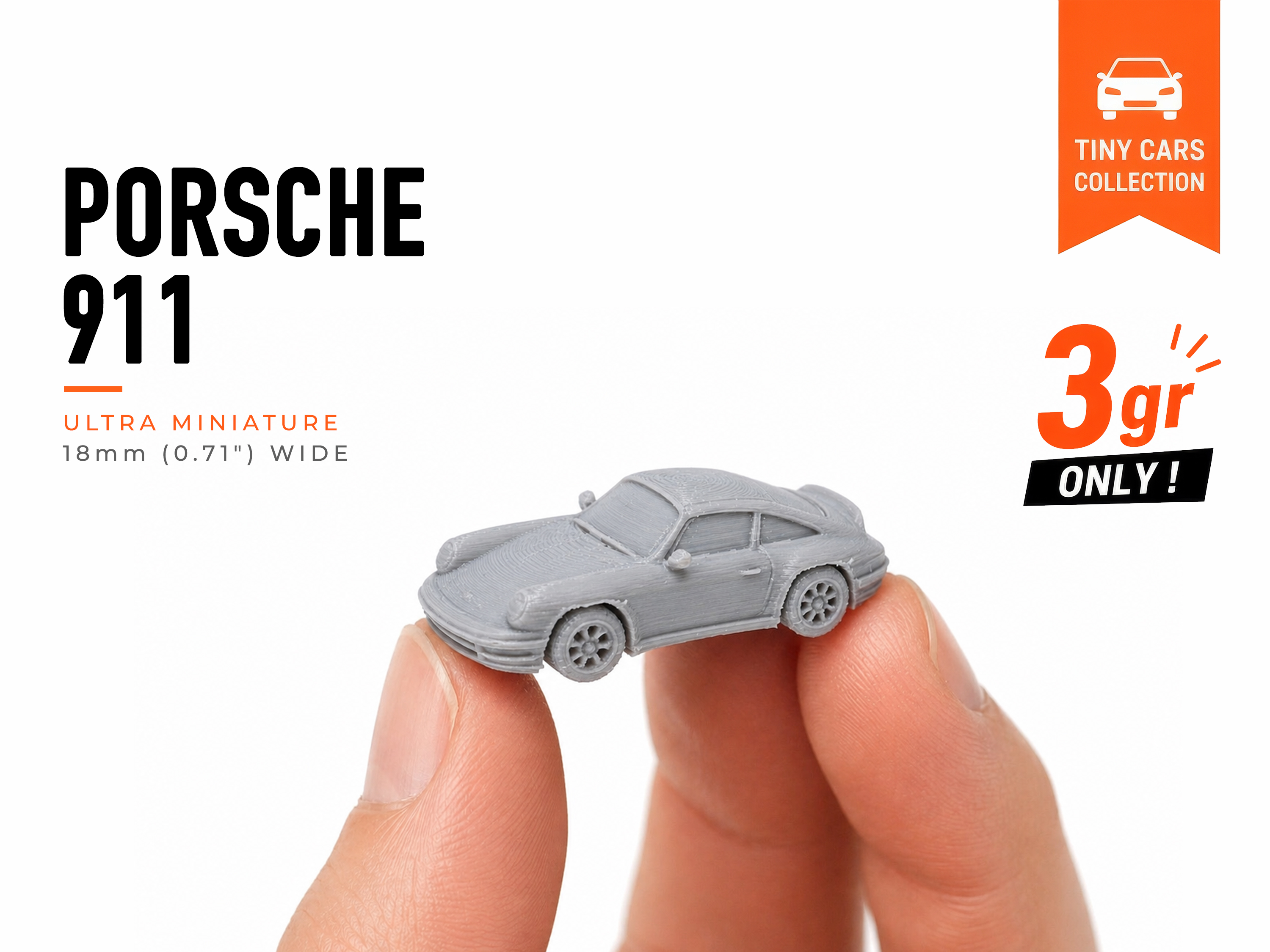Tiny Porsche 911 β Mini Car Series