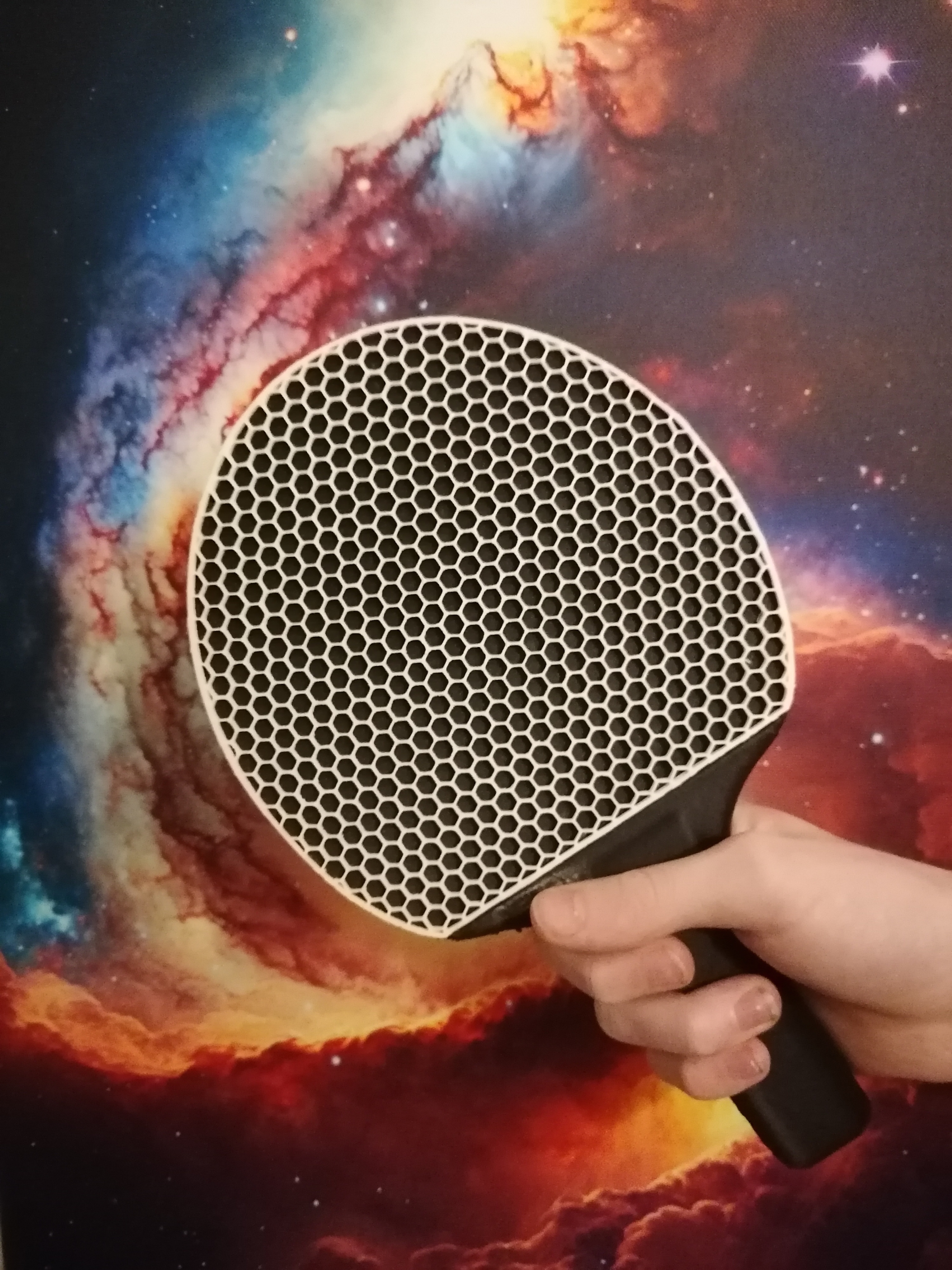 honeycomb ping pong paddle