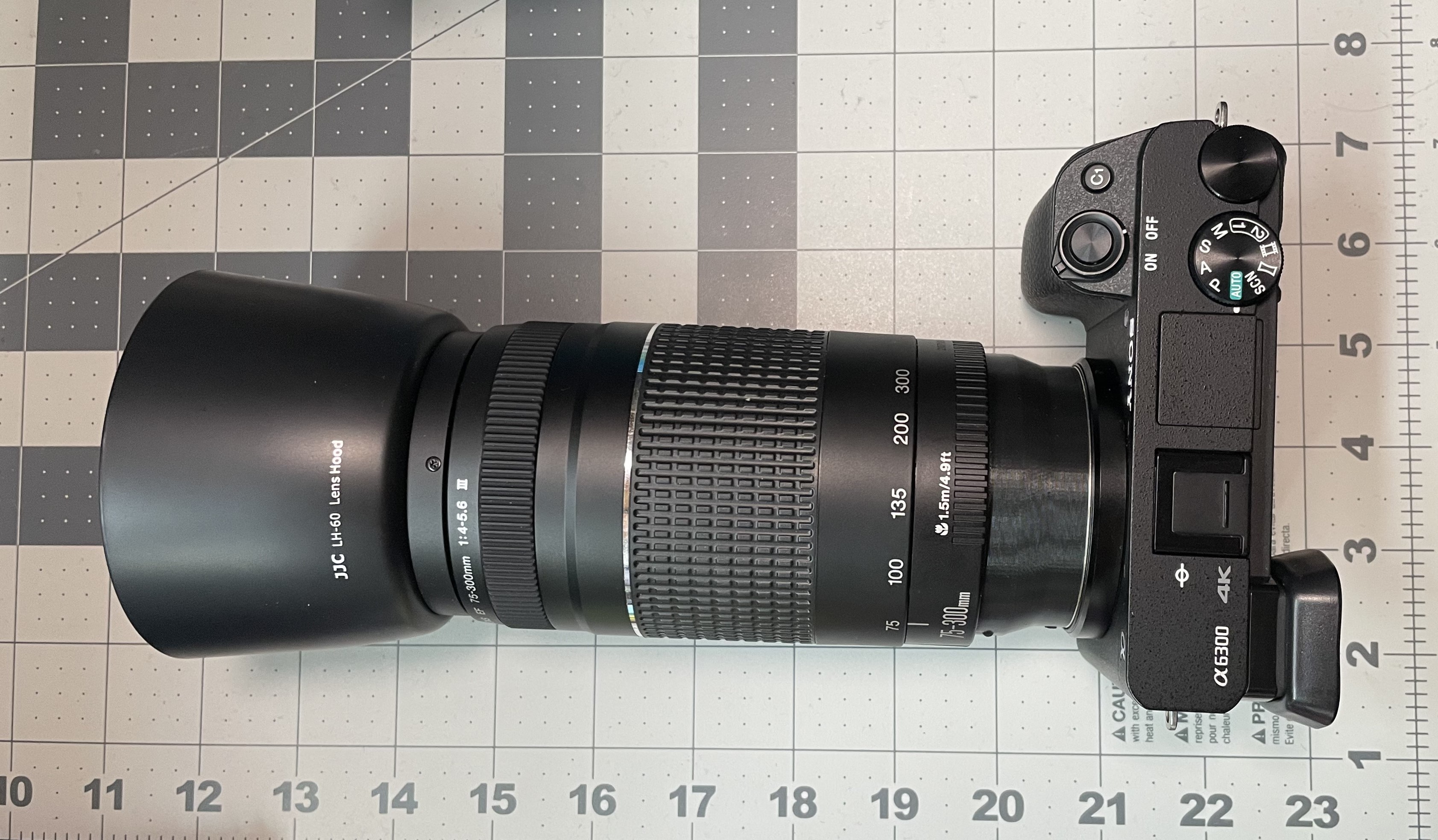 Canon EF Lens to Sony E-Mount Body