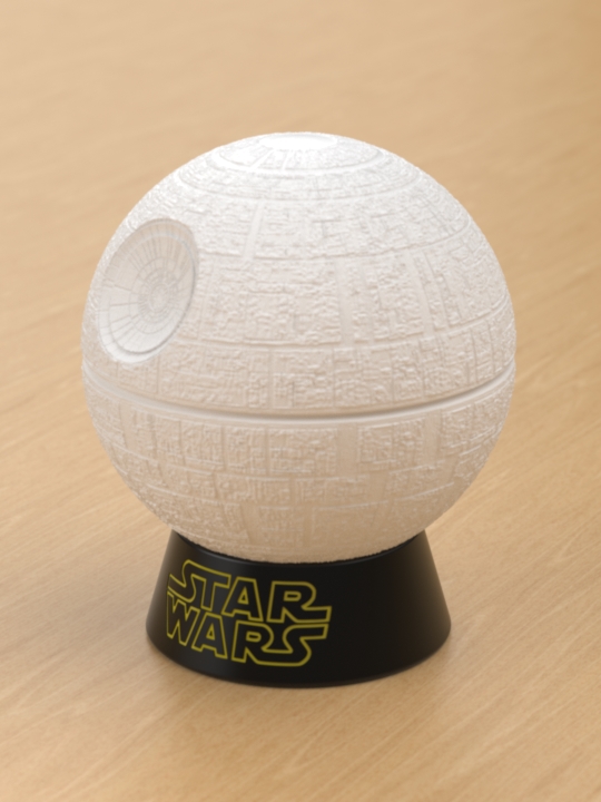 Death Star Lamp for E27 lamp sockets