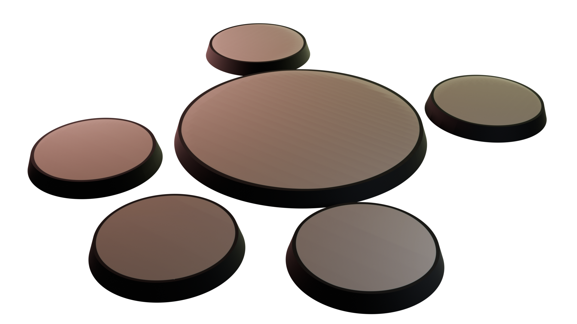 Miniature bases: Flat
