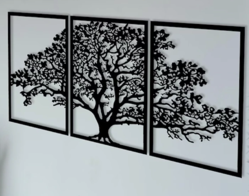 3pc. Tree WallArt