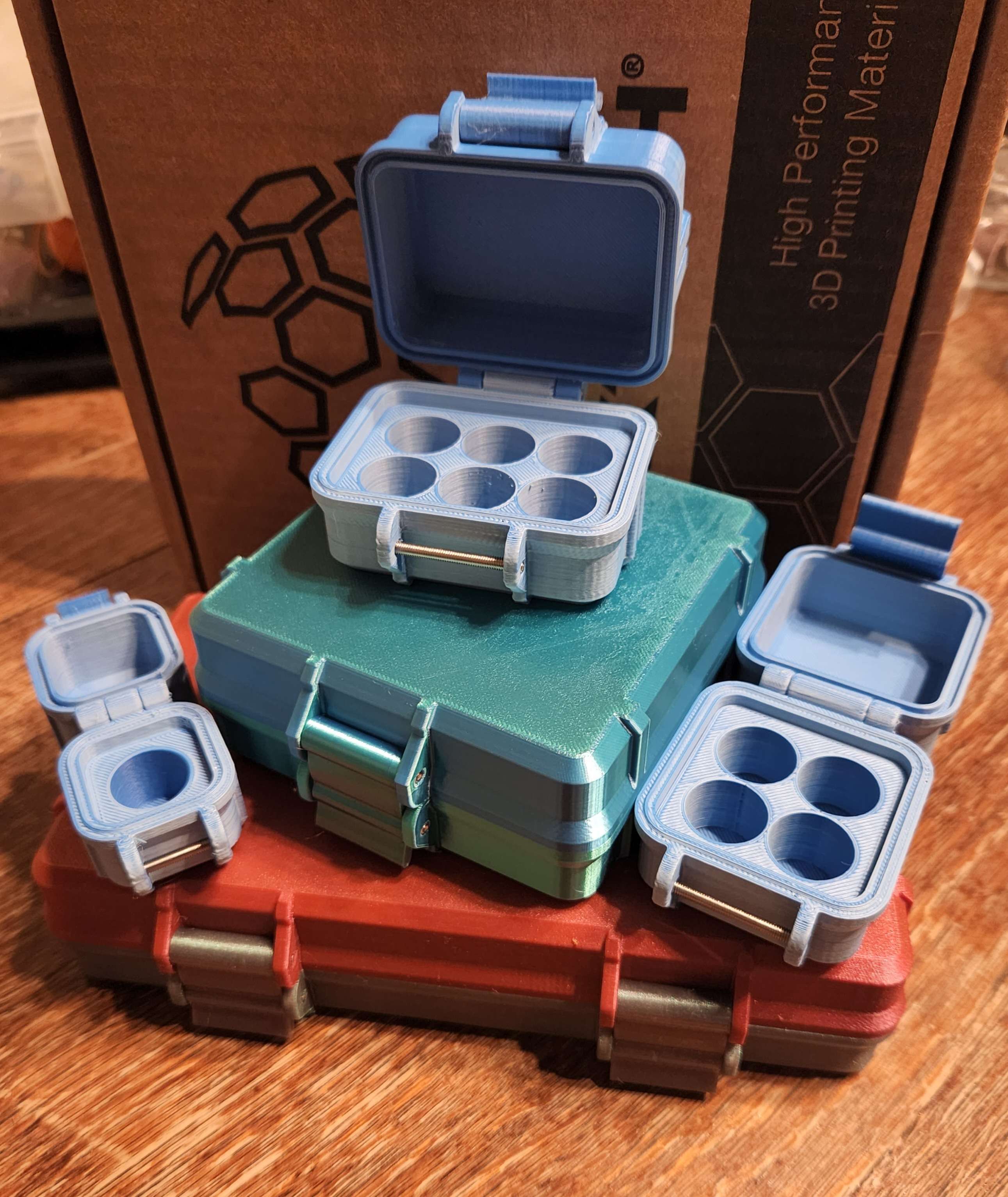 Parametric Rugged Box for 3ml Vials