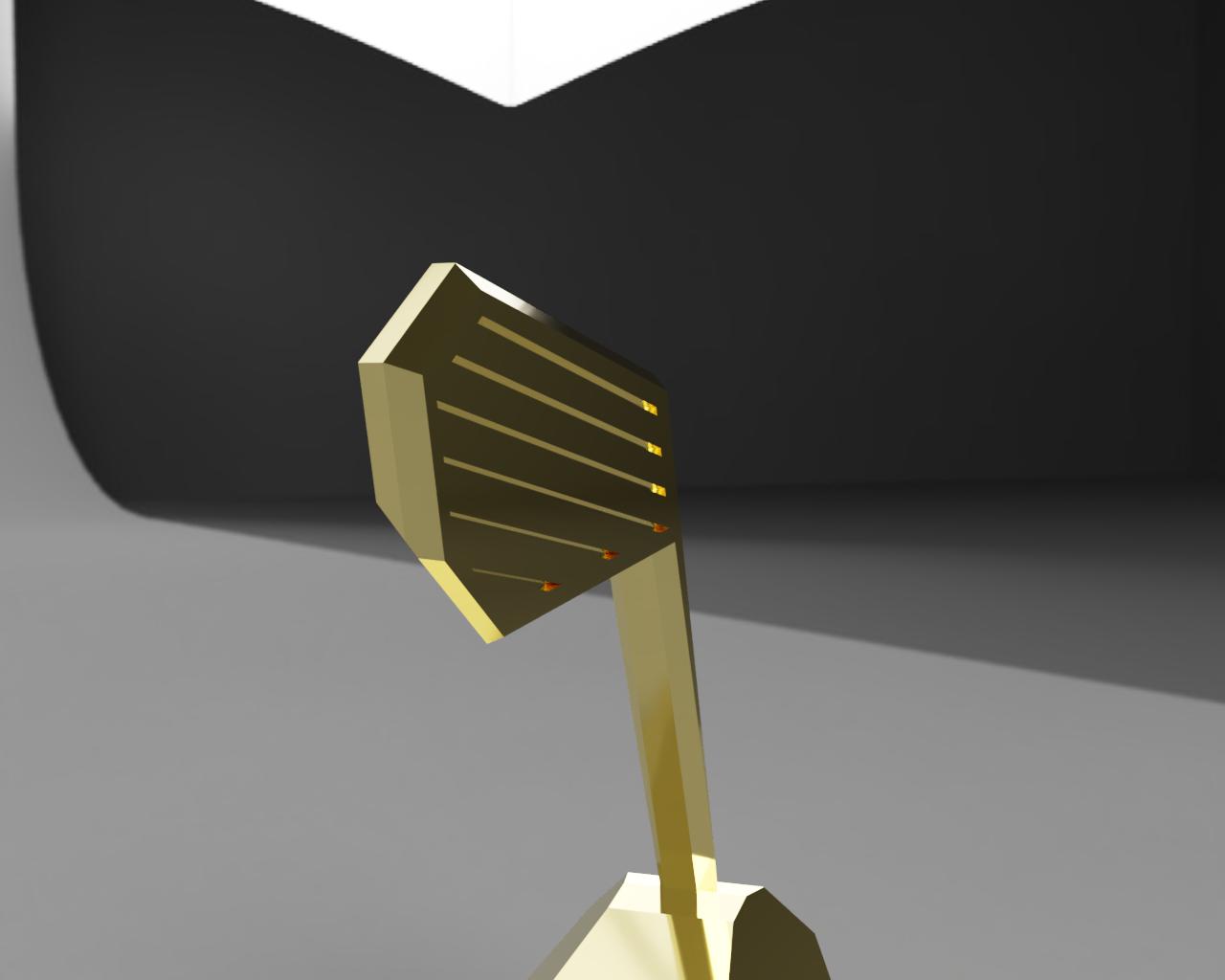 Golf Themed Trophy