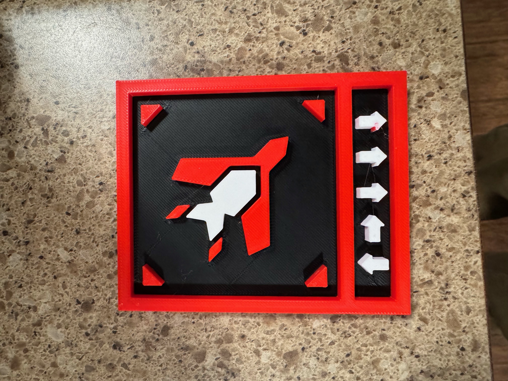 Helldivers 2 Eagle 500kg Bomb Plaque