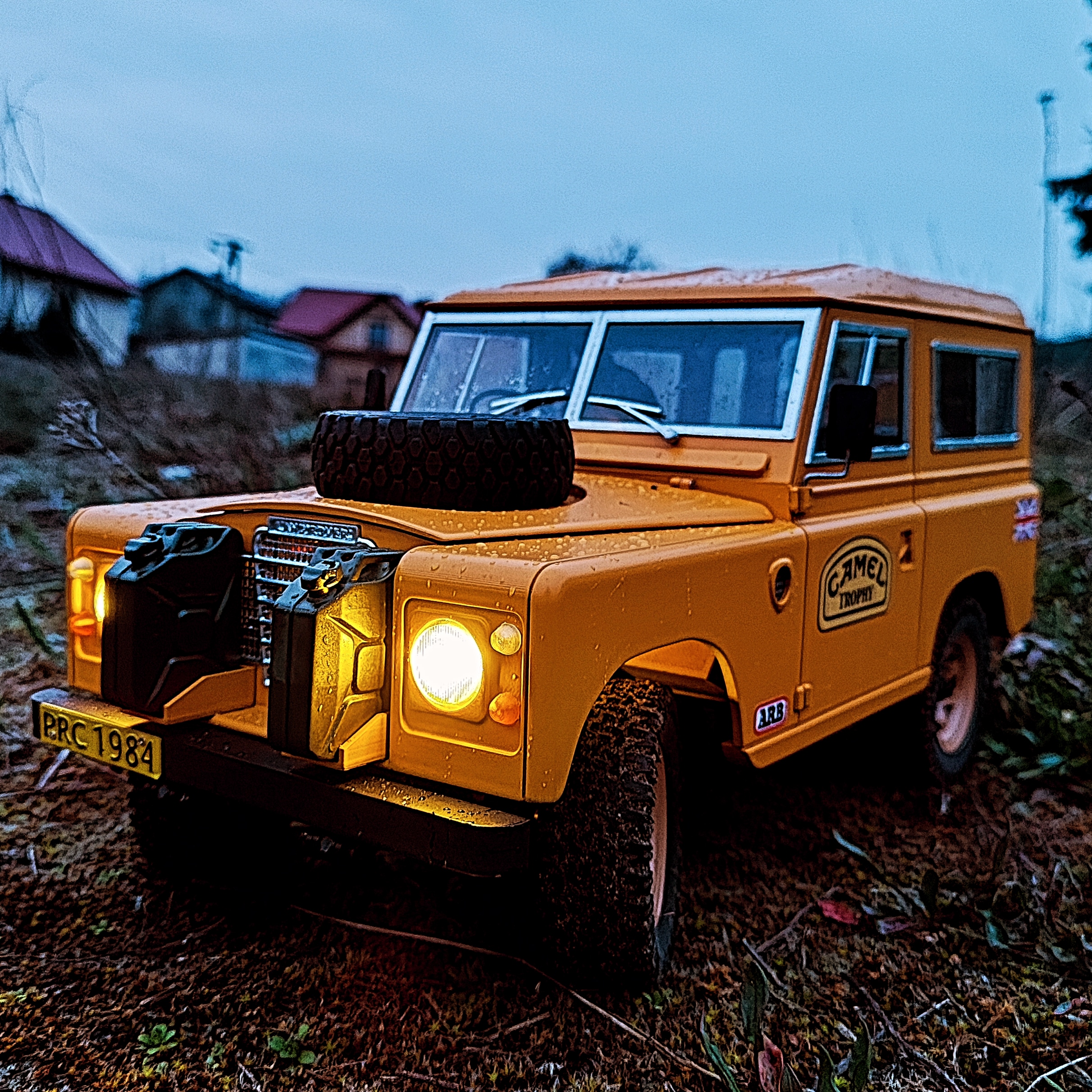 LAND ROVER Series 3 scaled 1/10 D90