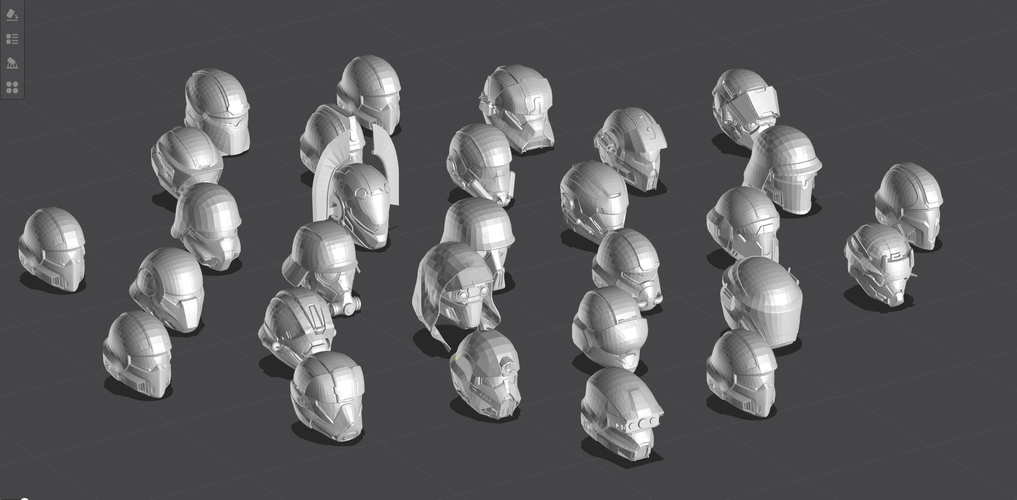 Helldiver 2 Helmet Collection