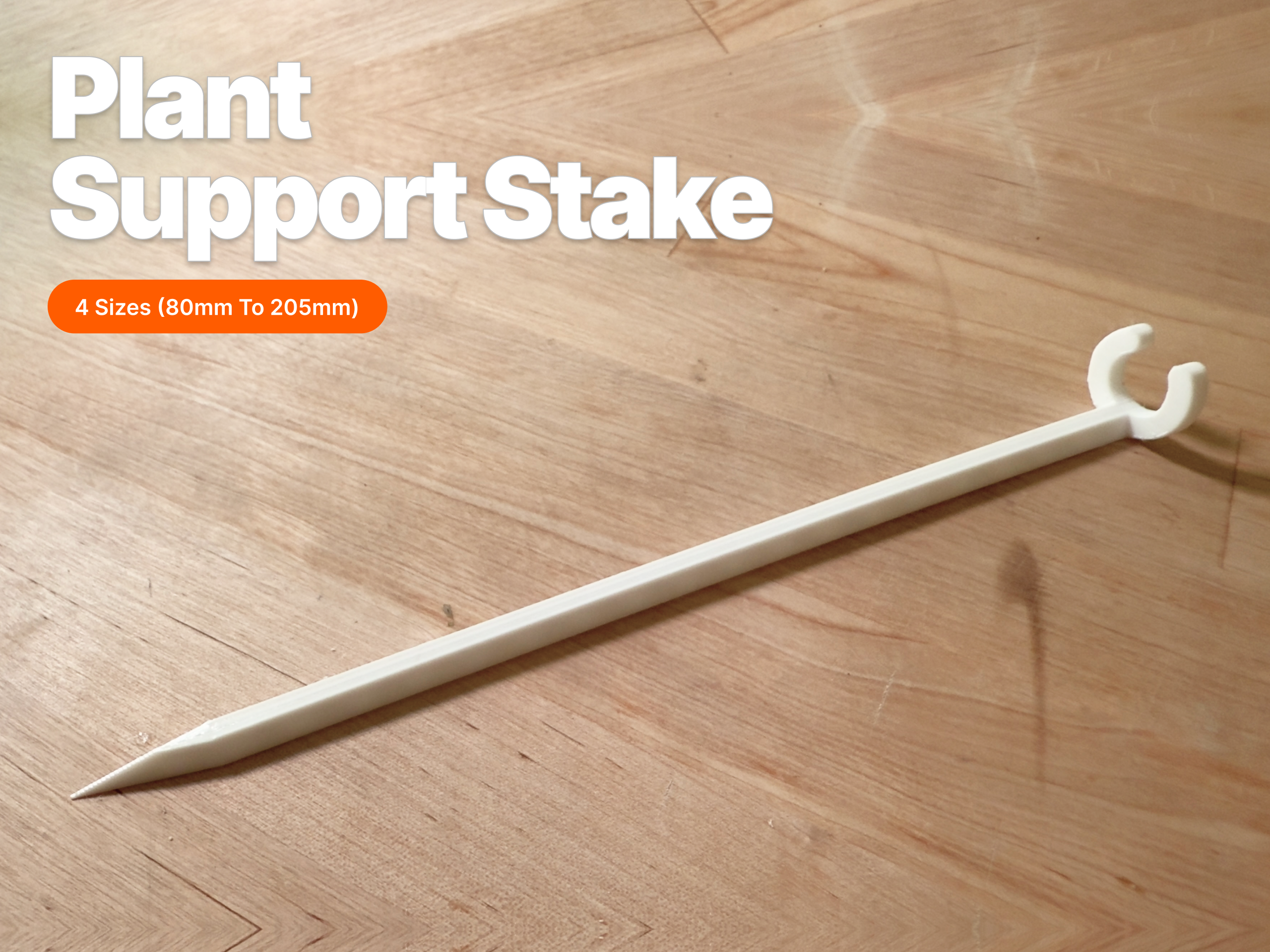 Plant Support Stake β 4 Sizes (80mm to 205mm)