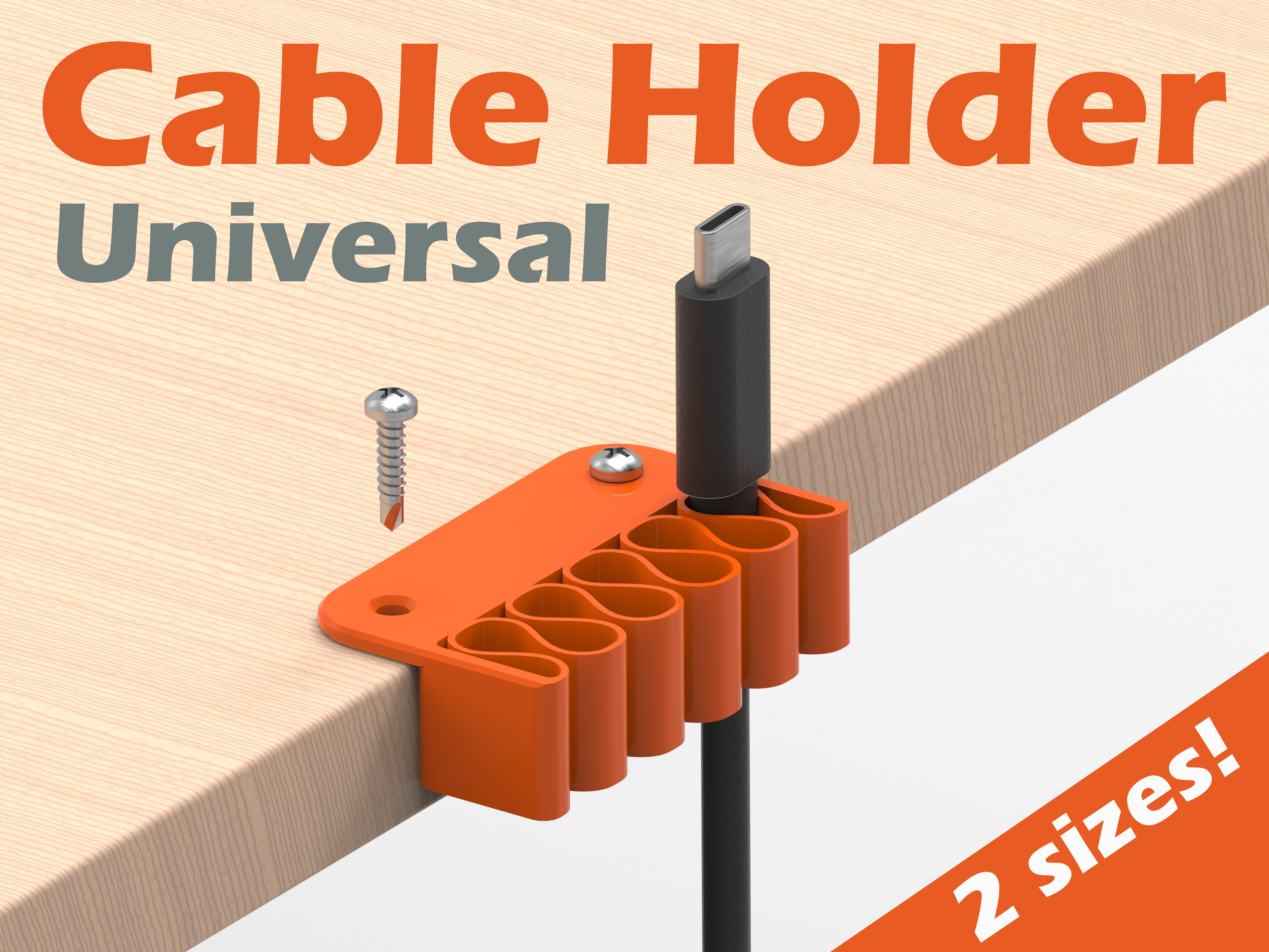 Universal Cable Holder
