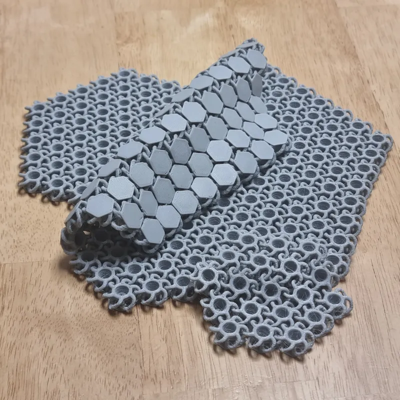 Nasa Honeycomb Chain mail