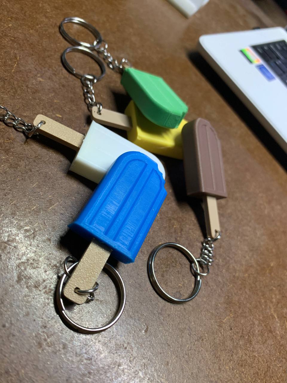 Ice cream / popsicle key chain