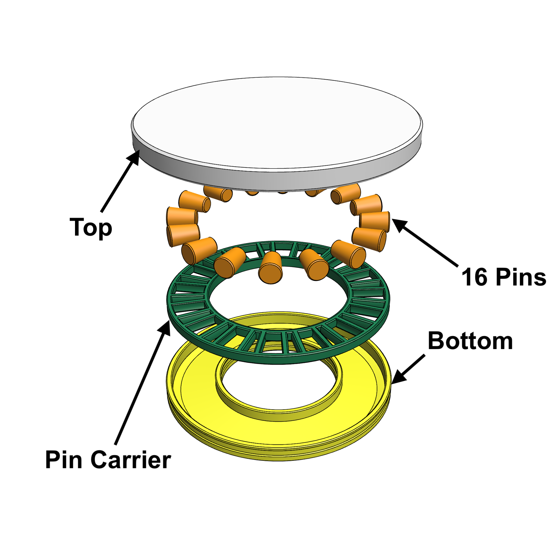 Mini Turntable (100mm lazy susan)