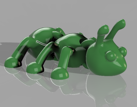 Articulating Ant - Print in Place