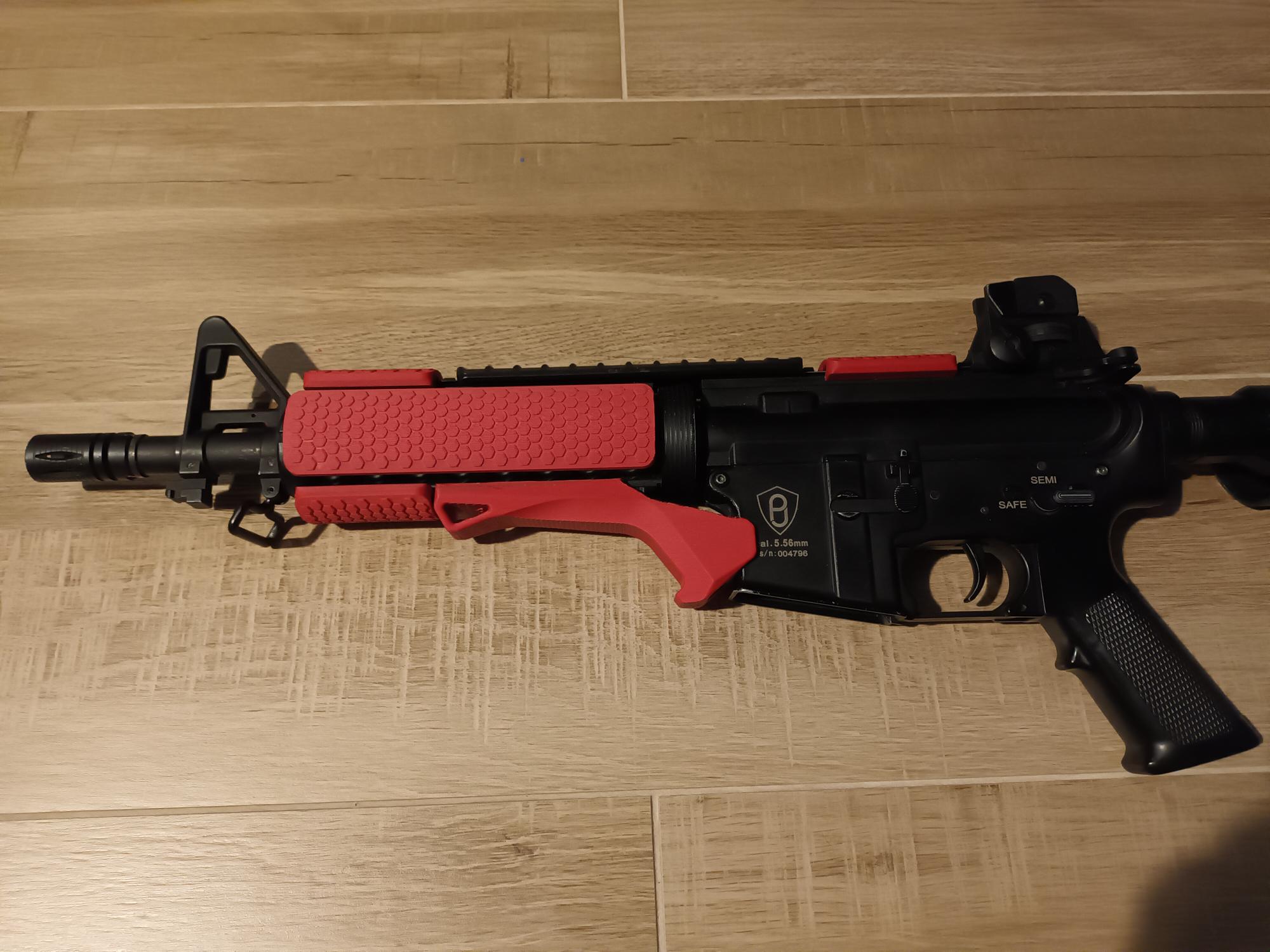 Picatinny rail cover long: Variants