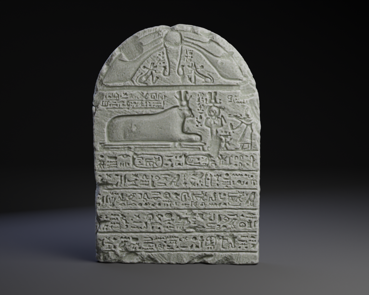 Commodus Stela Egypt