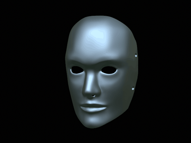 Human face mask