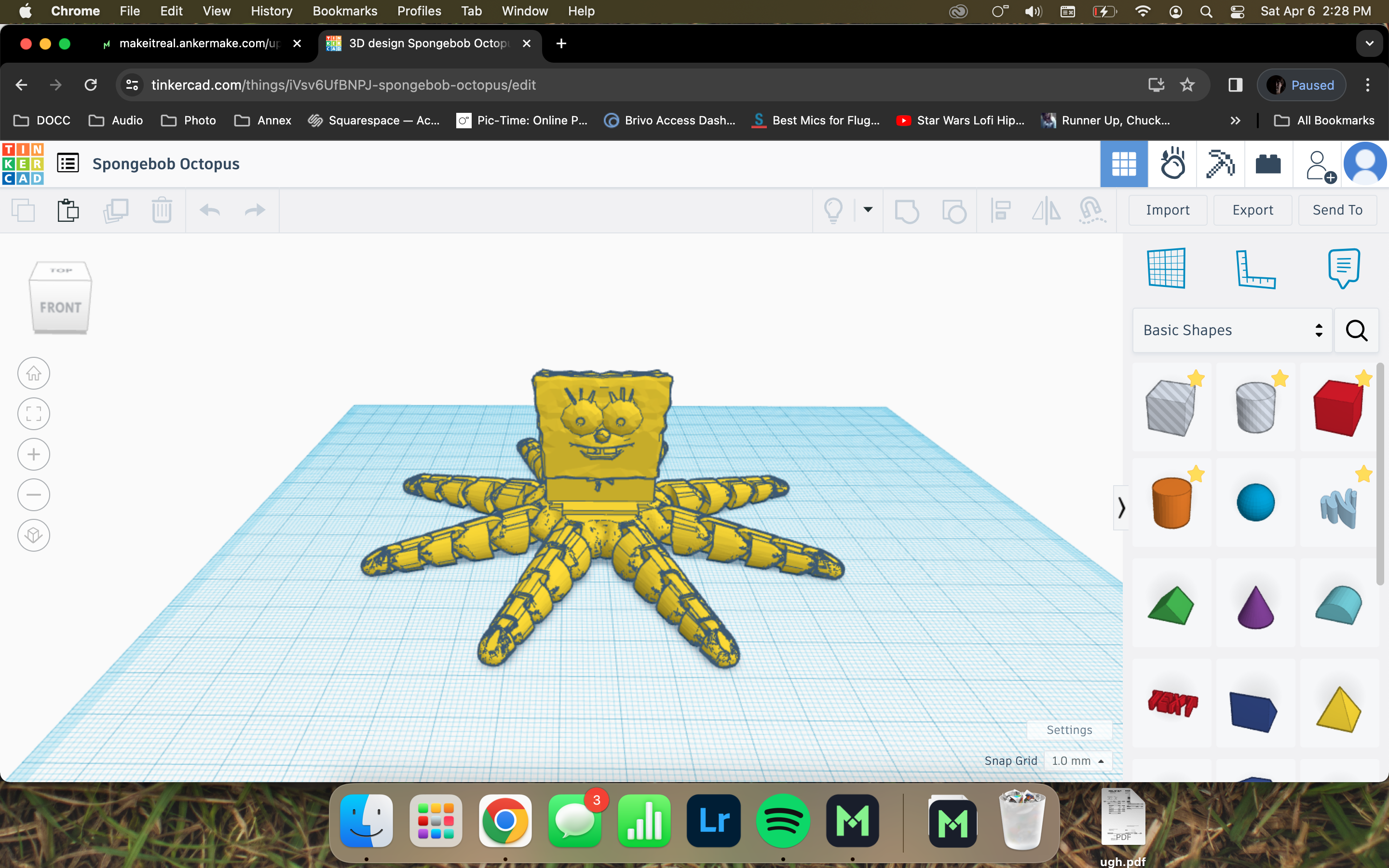 Spongebob Octopus