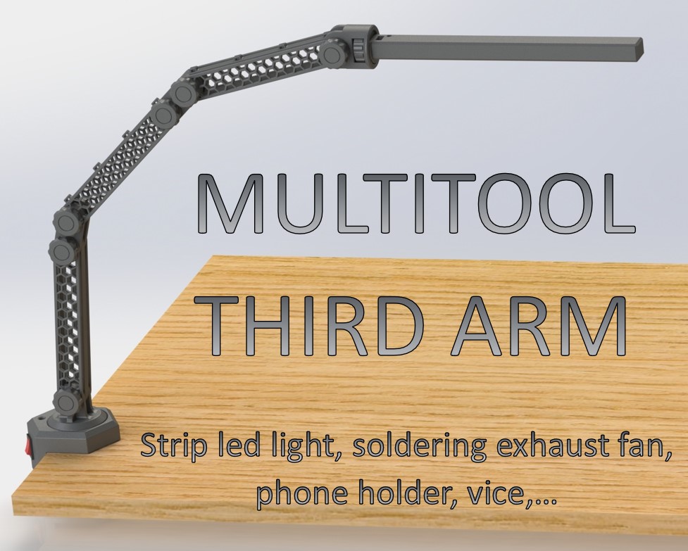 Multitool third arm